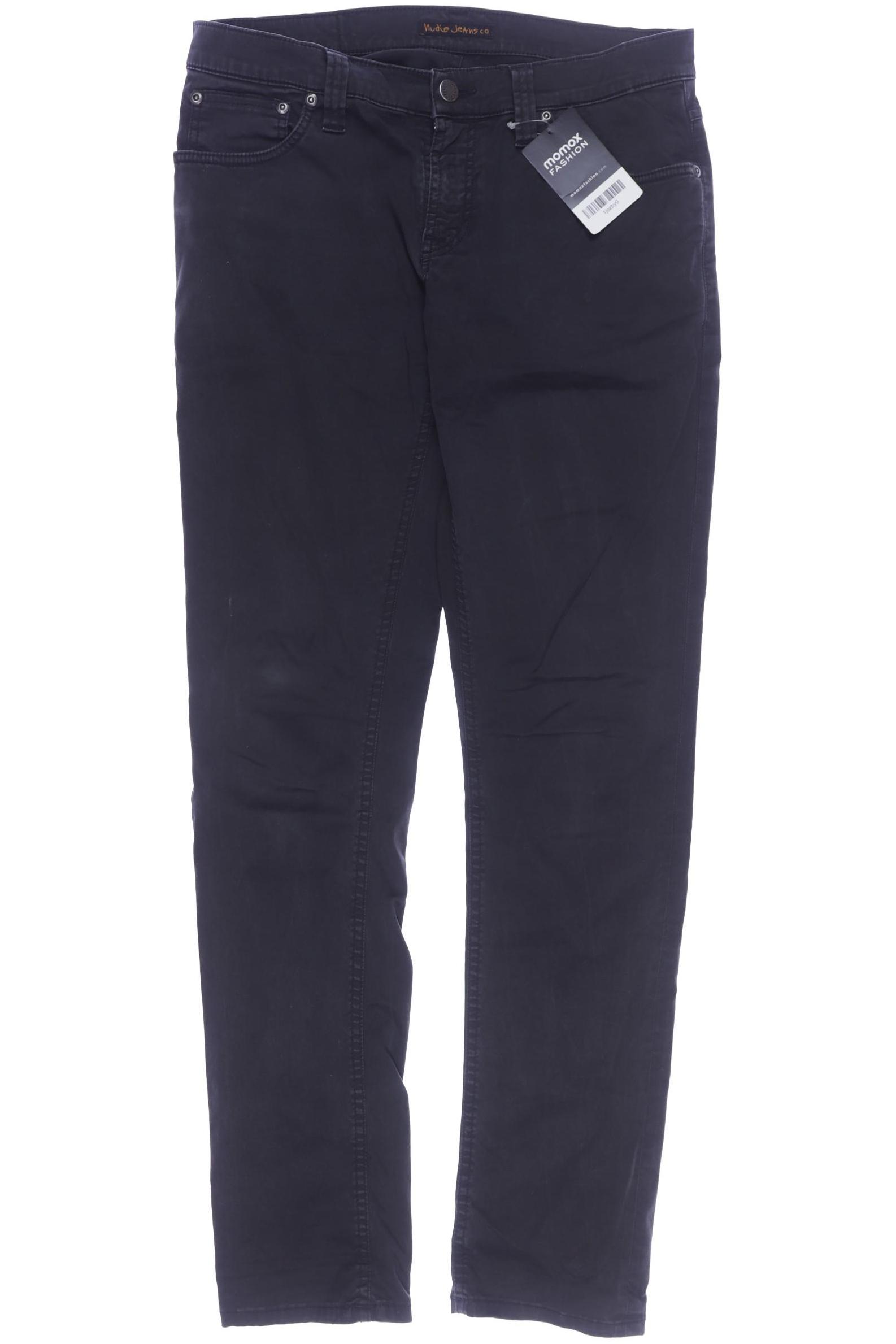 

Nudie Jeans Damen Stoffhose, schwarz, Gr. 40