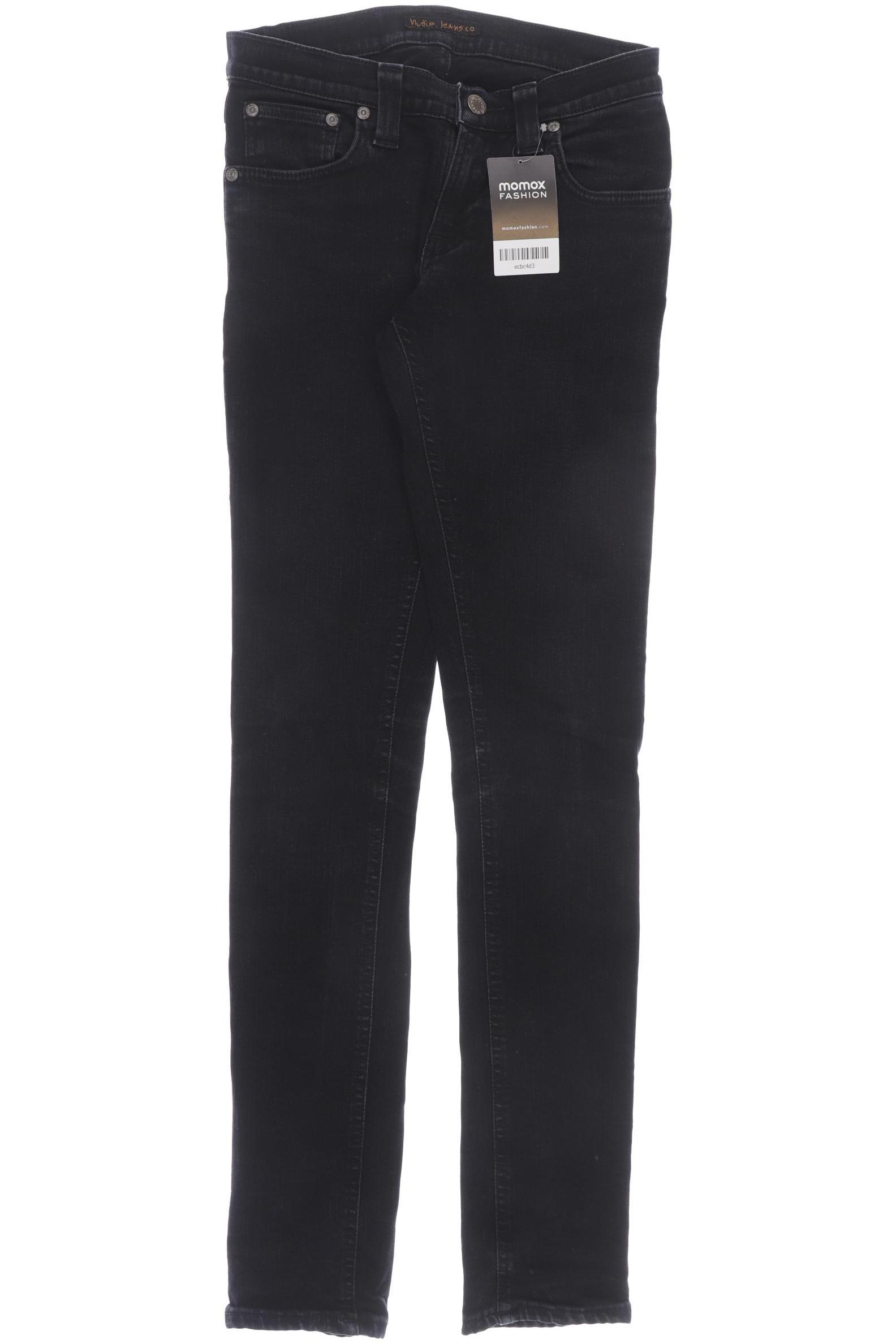 

Nudie Jeans Damen Jeans, schwarz, Gr. 26