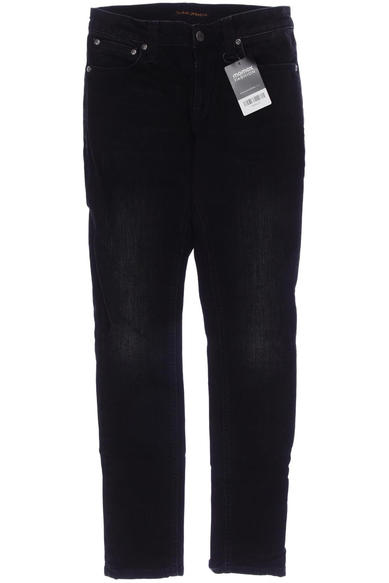 

Nudie Jeans Damen Jeans, schwarz, Gr. 27