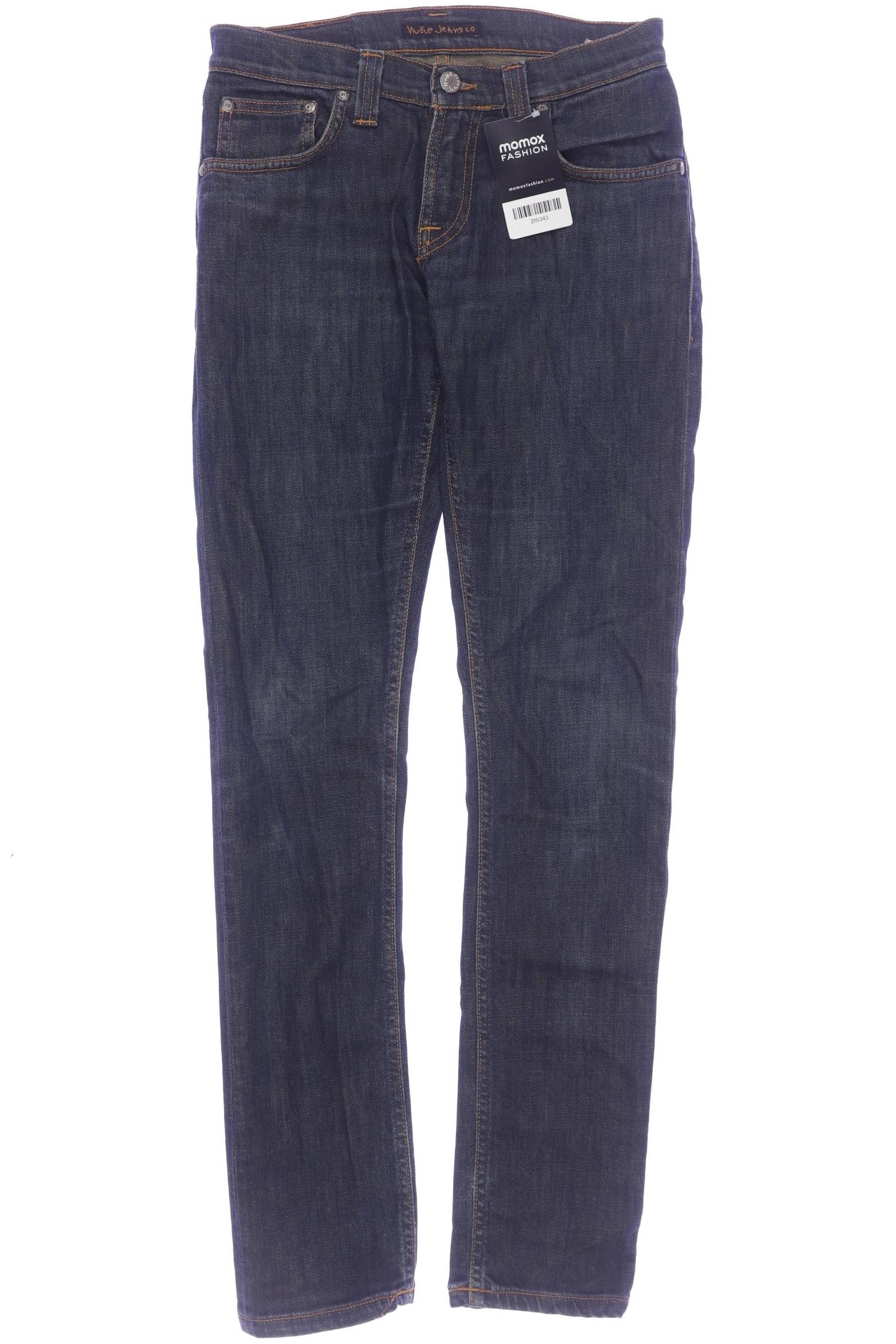 

Nudie Jeans Damen Jeans, marineblau, Gr. 26