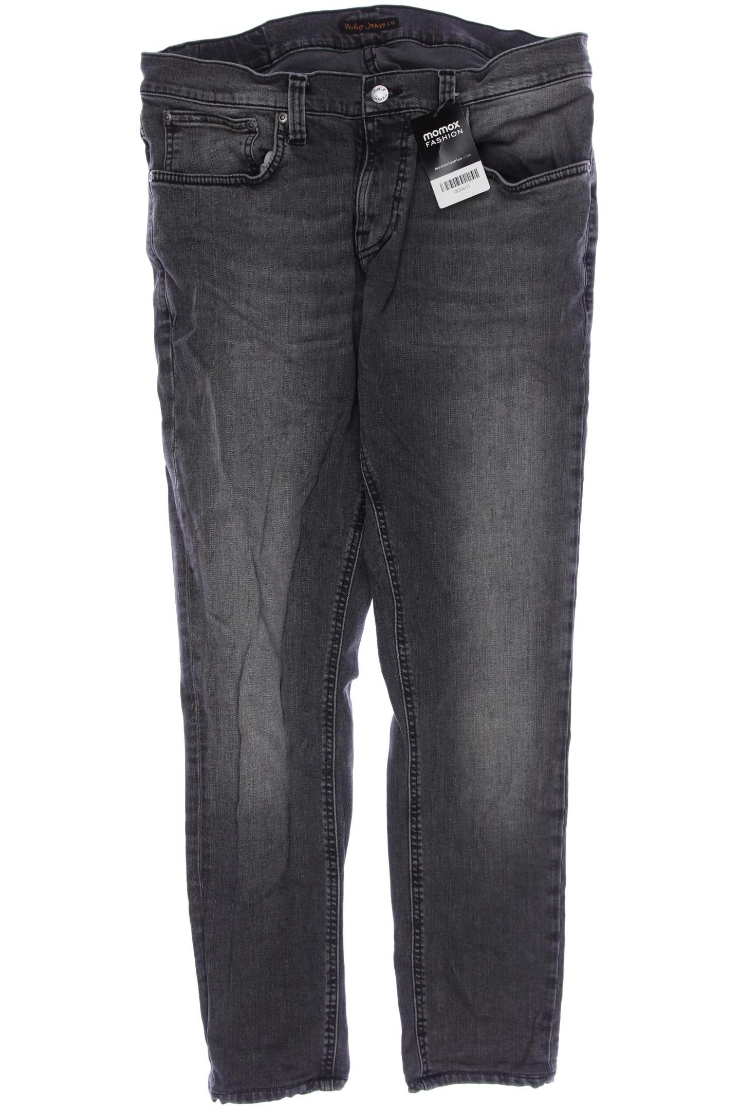 

Nudie Jeans Damen Jeans, grau, Gr. 36