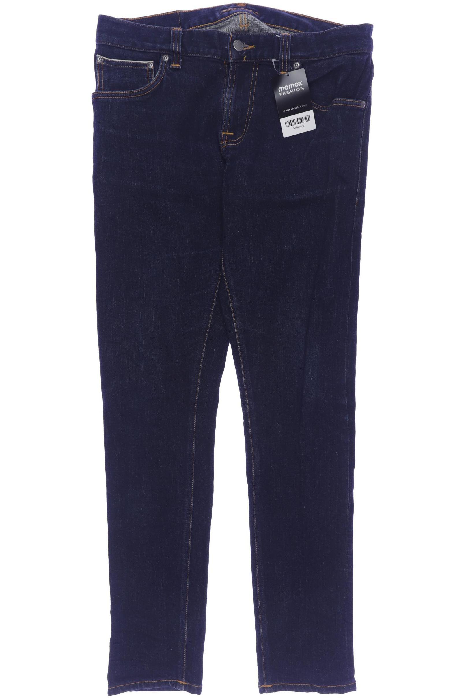 

Nudie Jeans Damen Jeans, marineblau, Gr. 32