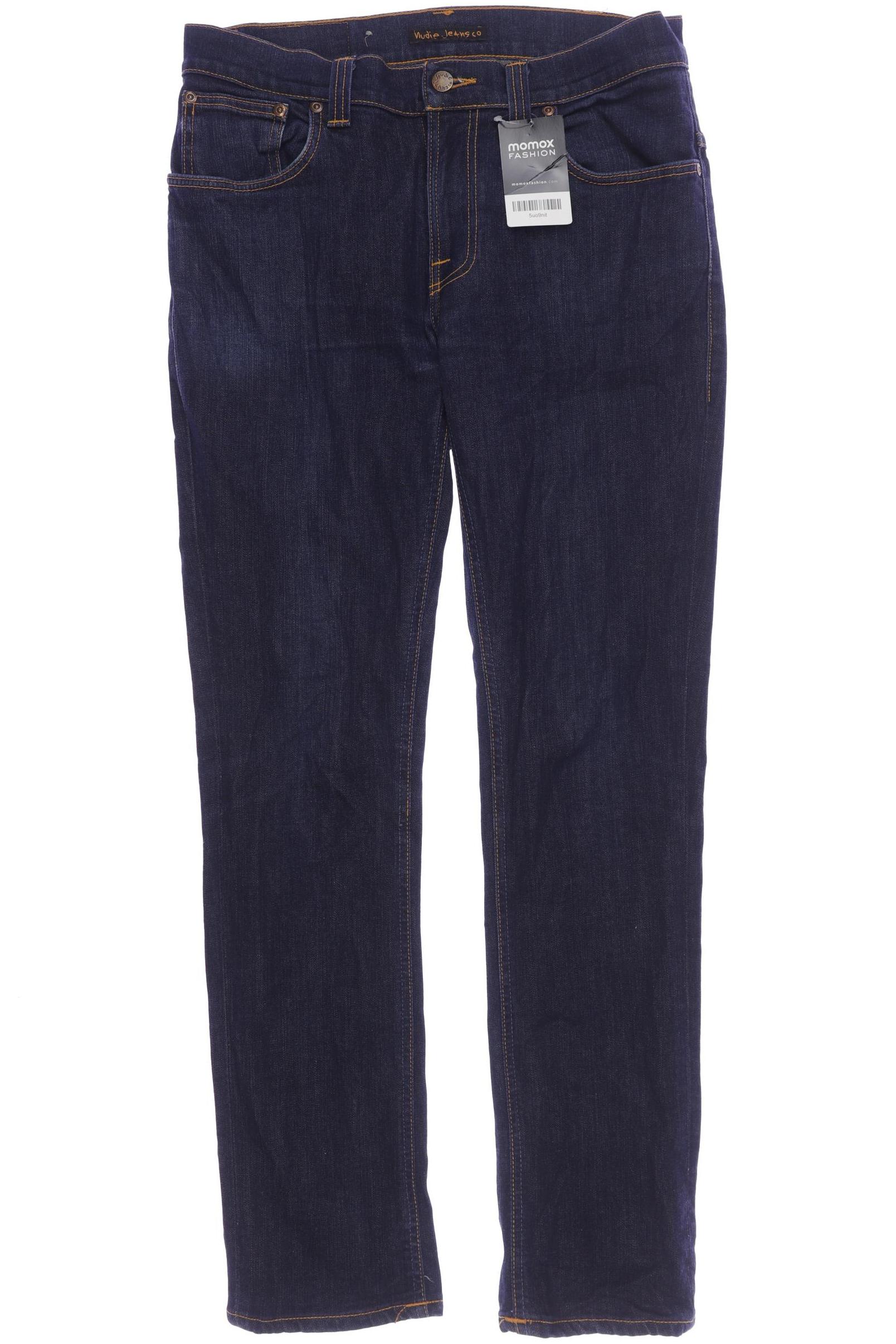 

Nudie Jeans Damen Jeans, marineblau, Gr. 33