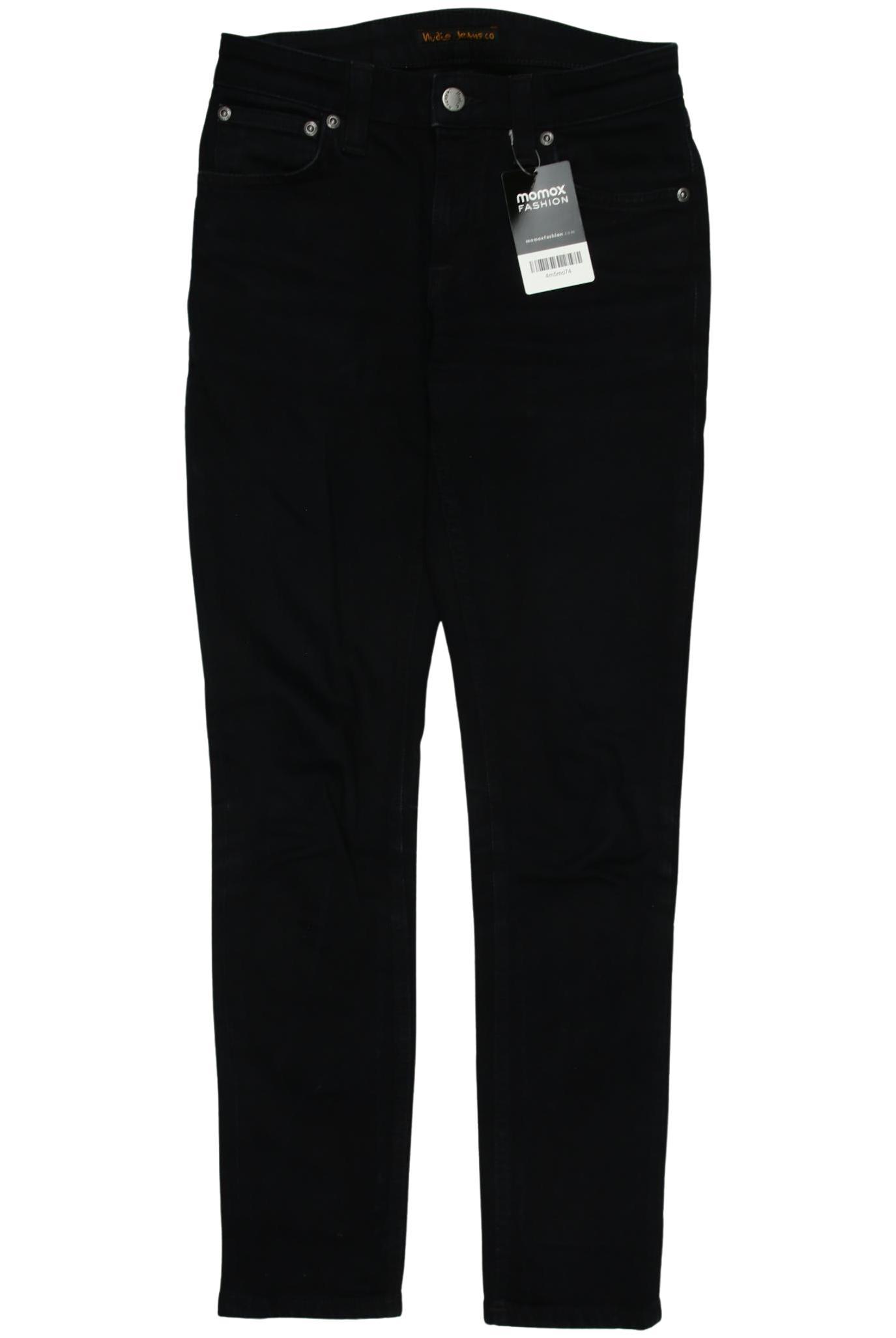 

Nudie Jeans Damen Jeans, schwarz, Gr. 26