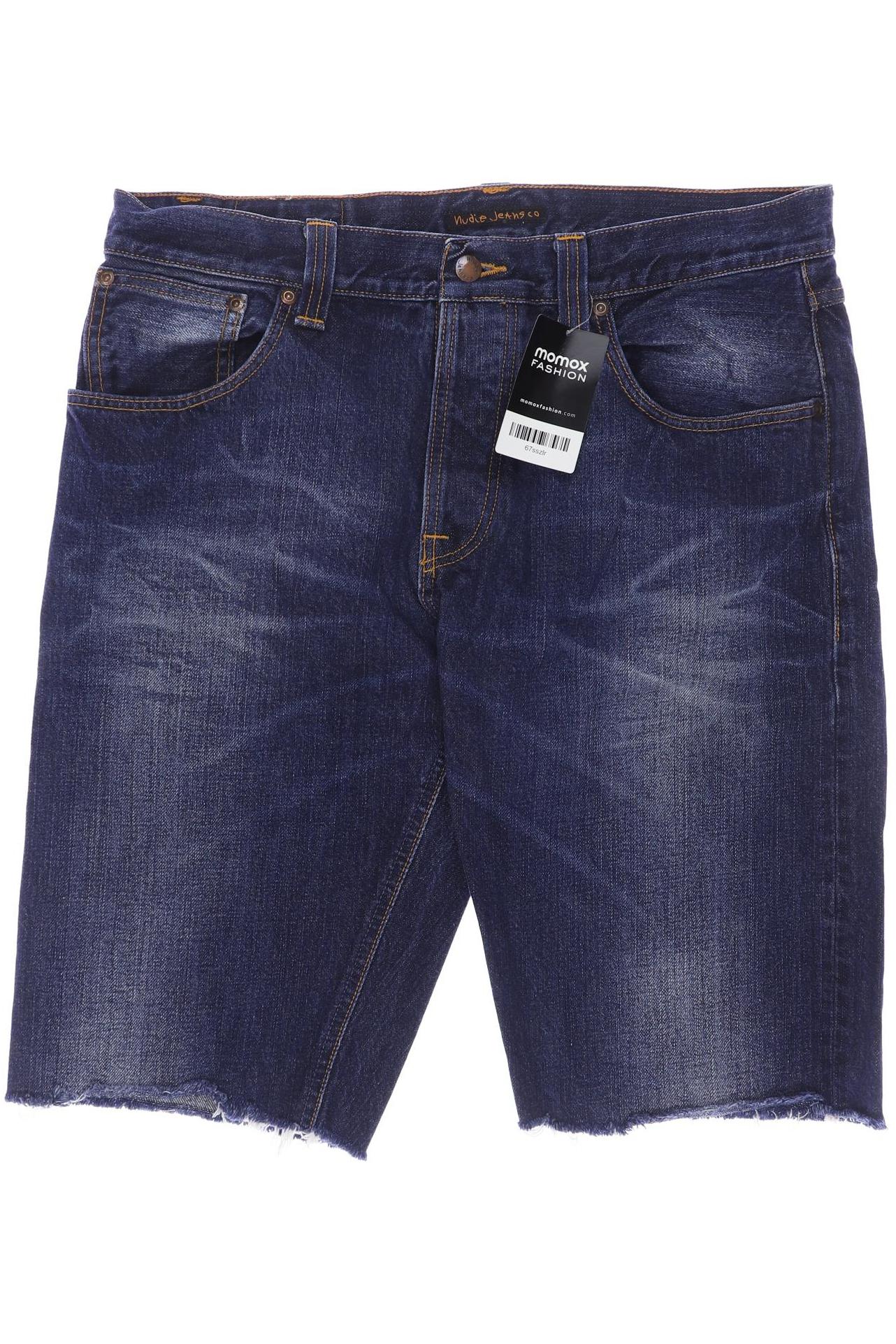 

Nudie Jeans Damen Shorts, marineblau
