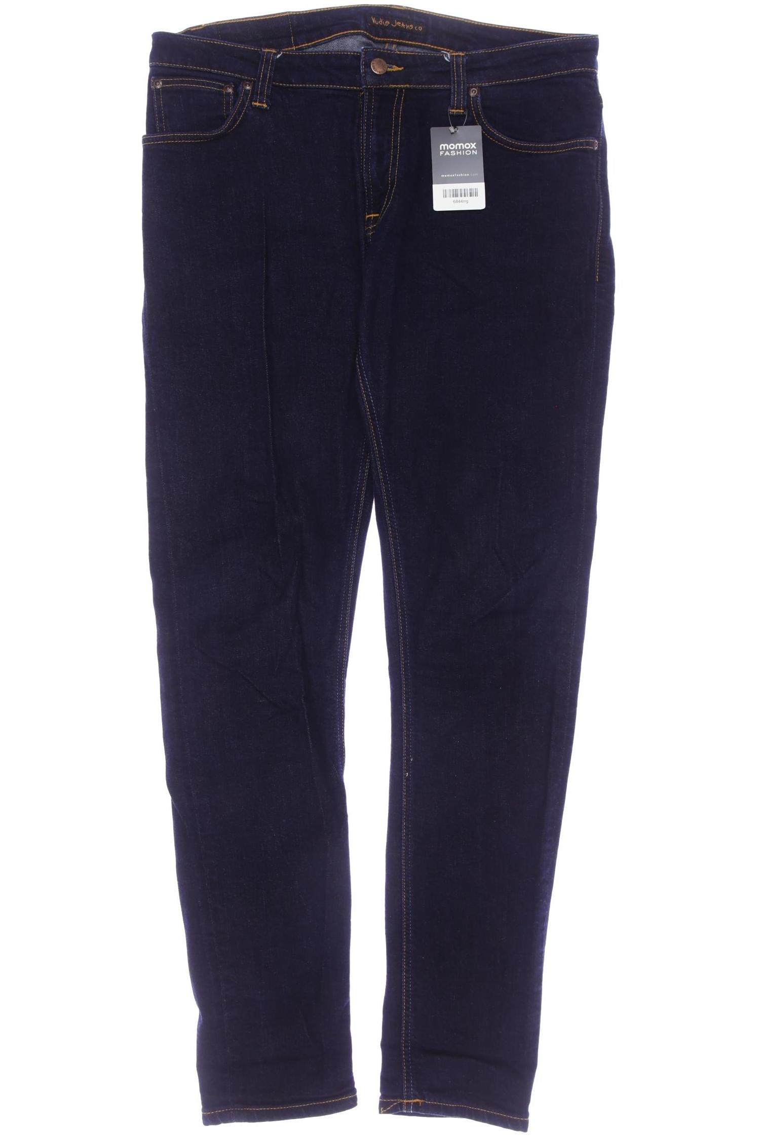 

Nudie Jeans Damen Jeans, marineblau, Gr. 33