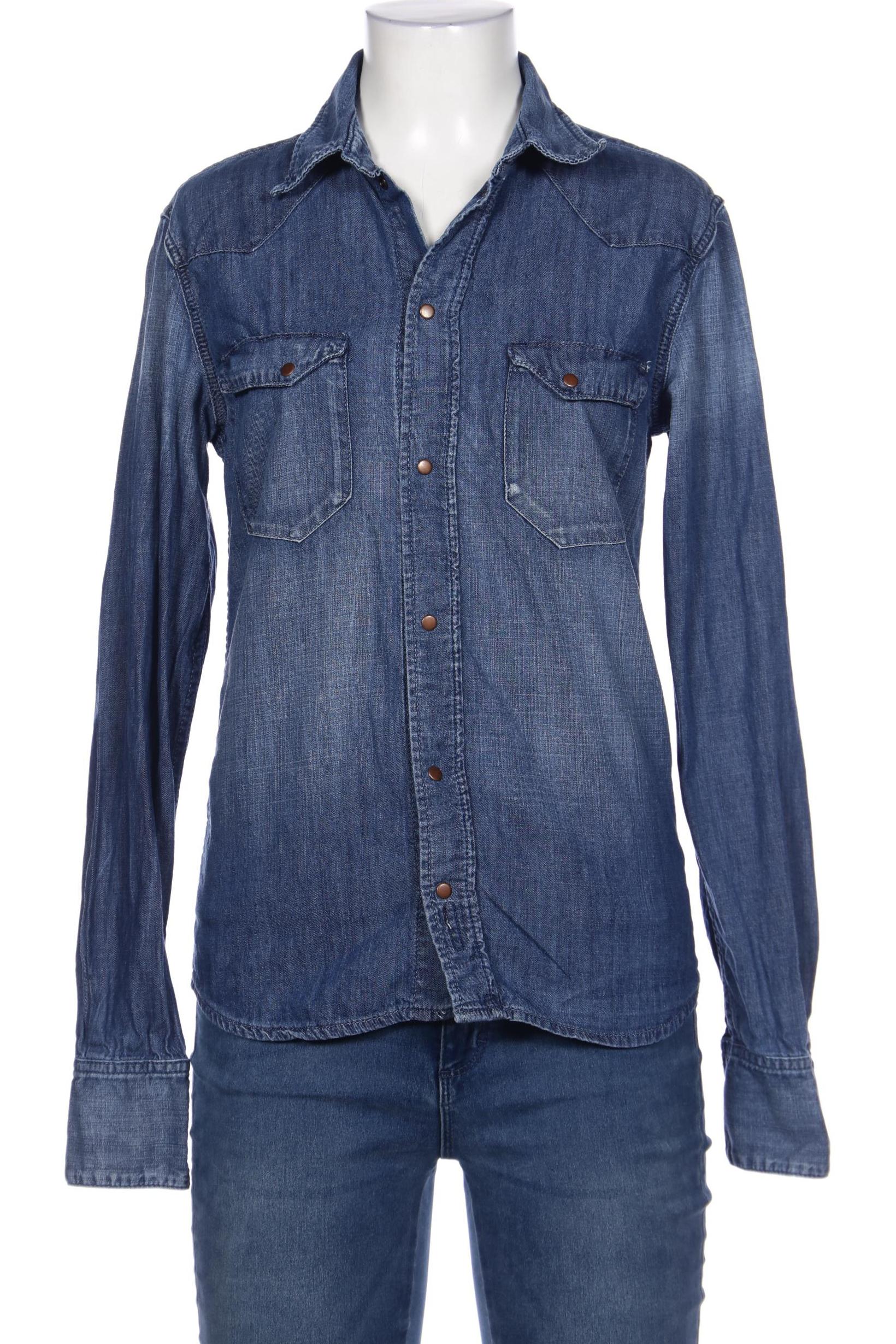 

Nudie Jeans Damen Bluse, blau