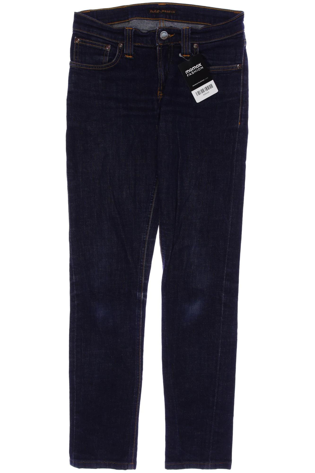 

Nudie Jeans Damen Jeans, marineblau, Gr. 27