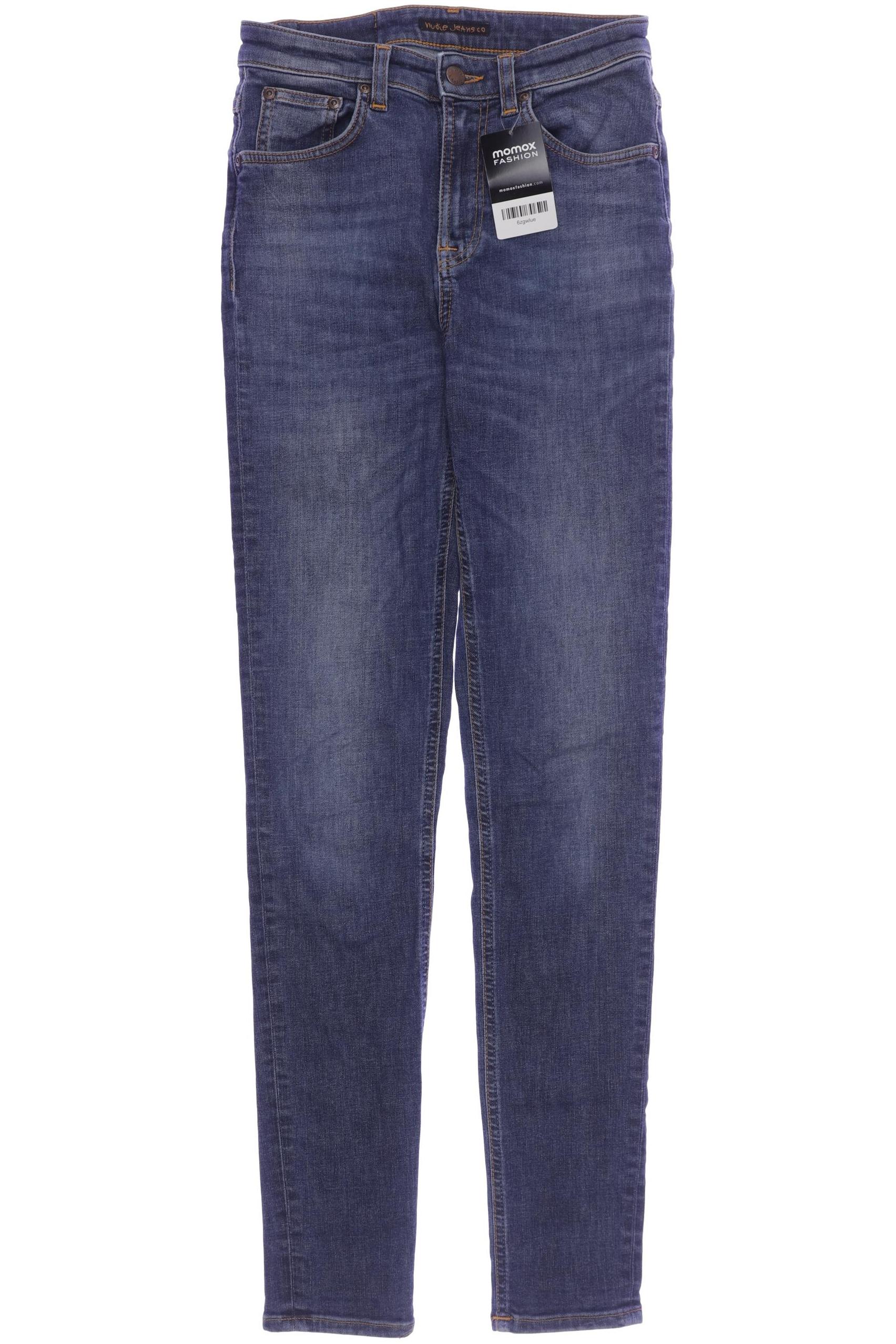 

Nudie Jeans Damen Jeans, marineblau, Gr. 27