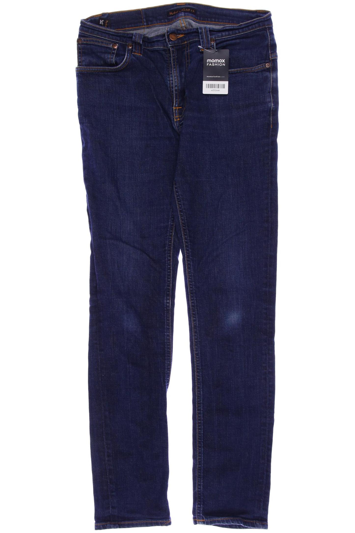 

Nudie Jeans Damen Jeans, marineblau, Gr. 32