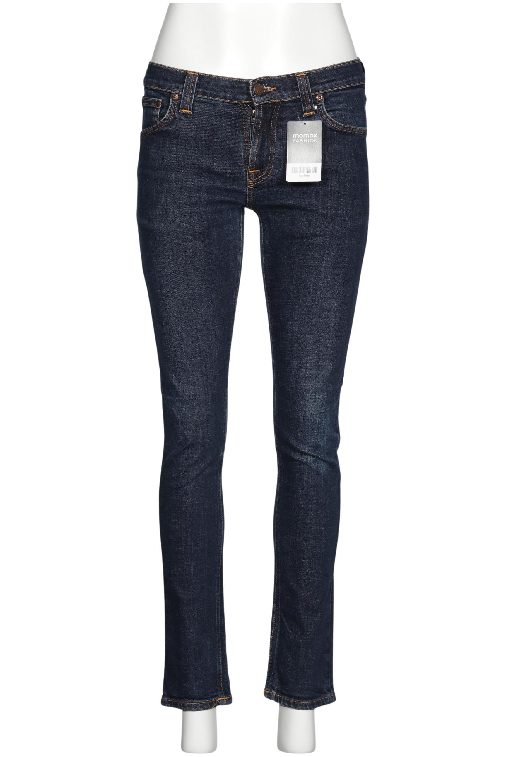 

Nudie Jeans Damen Jeans, marineblau, Gr. 30