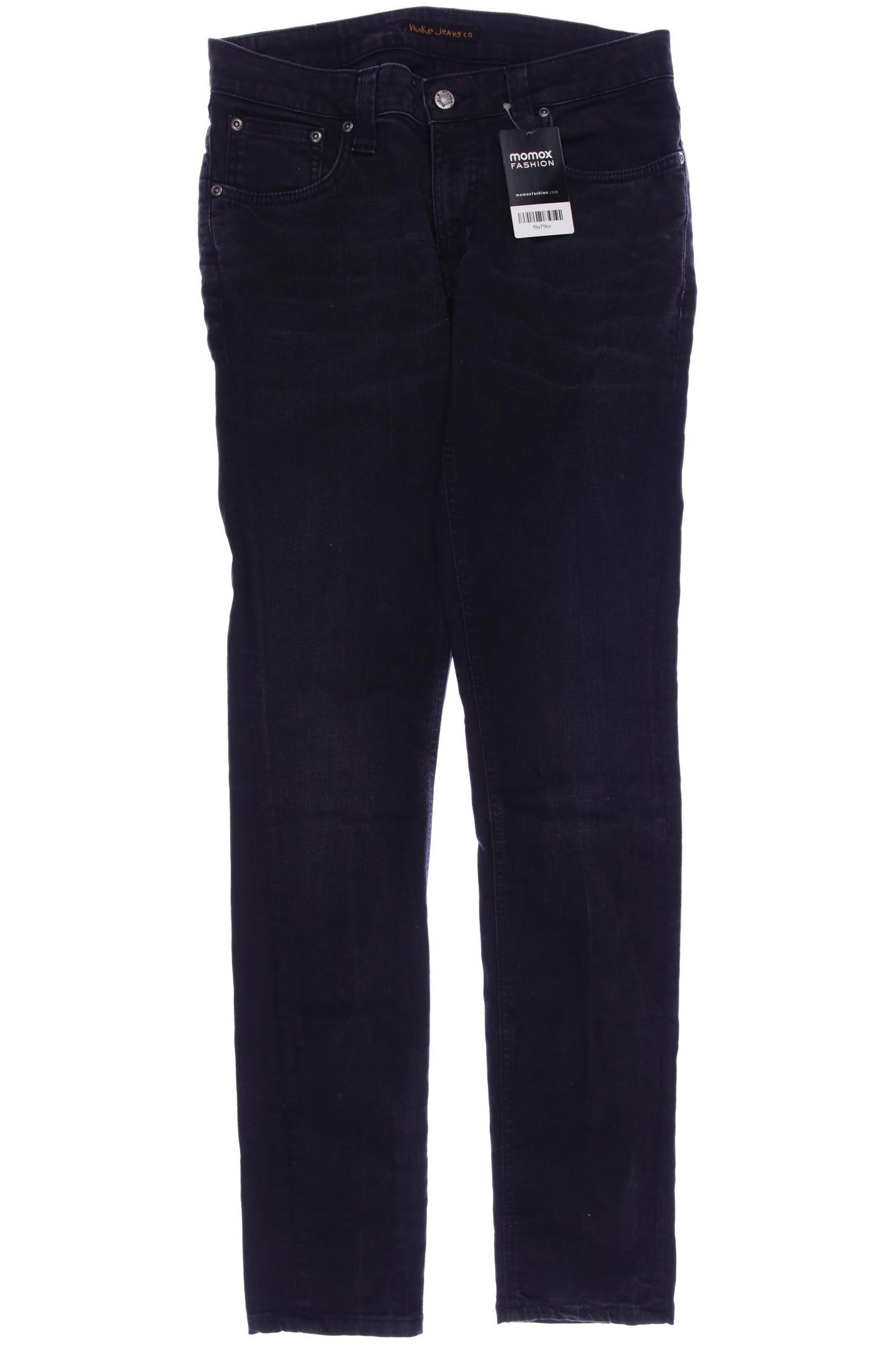 

Nudie Jeans Damen Jeans, schwarz, Gr. 30