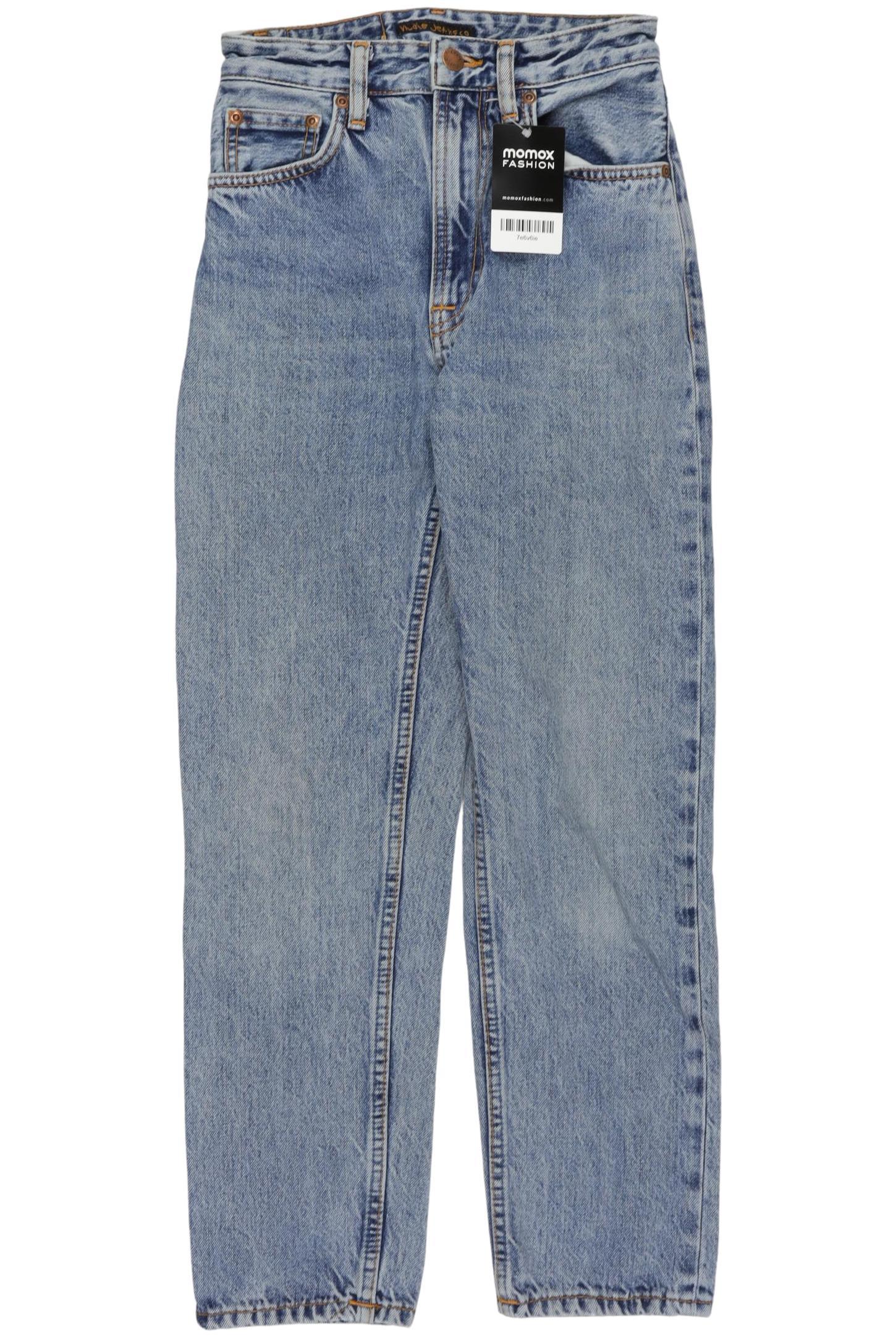 

Nudie Jeans Damen Jeans, blau, Gr. 24
