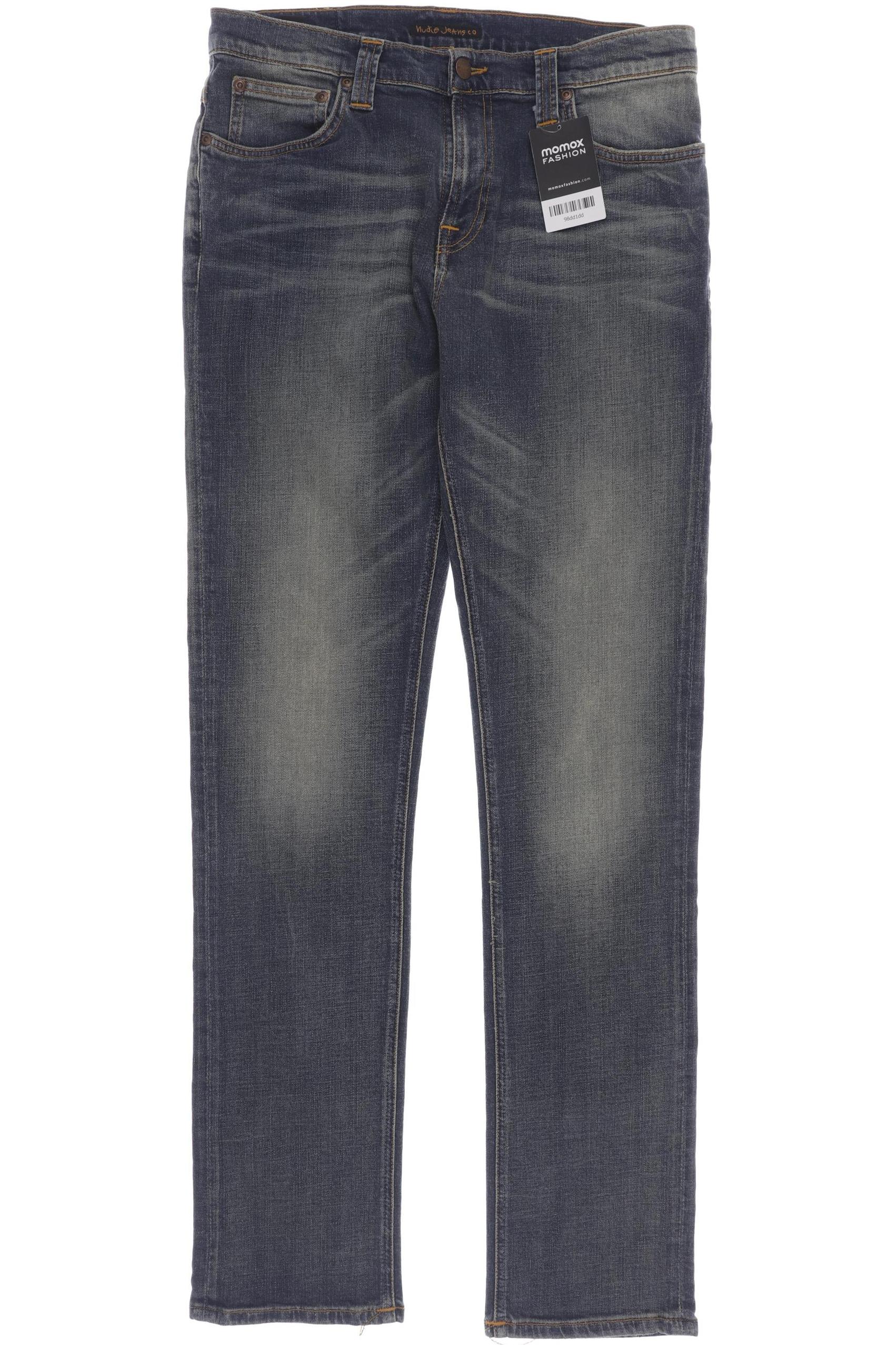 

Nudie Jeans Damen Jeans, blau, Gr. 33