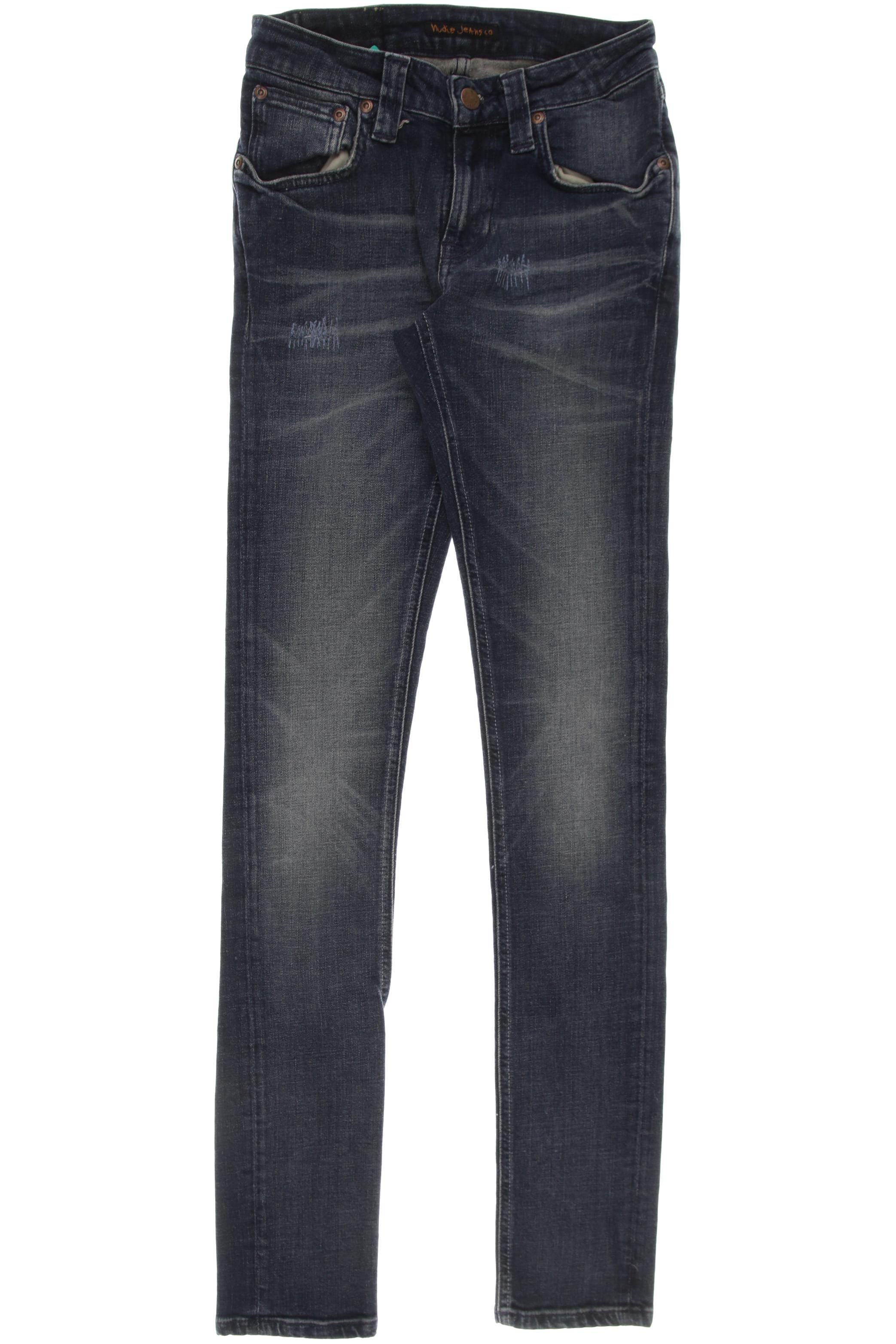 

Nudie Jeans Damen Jeans, blau, Gr. 26
