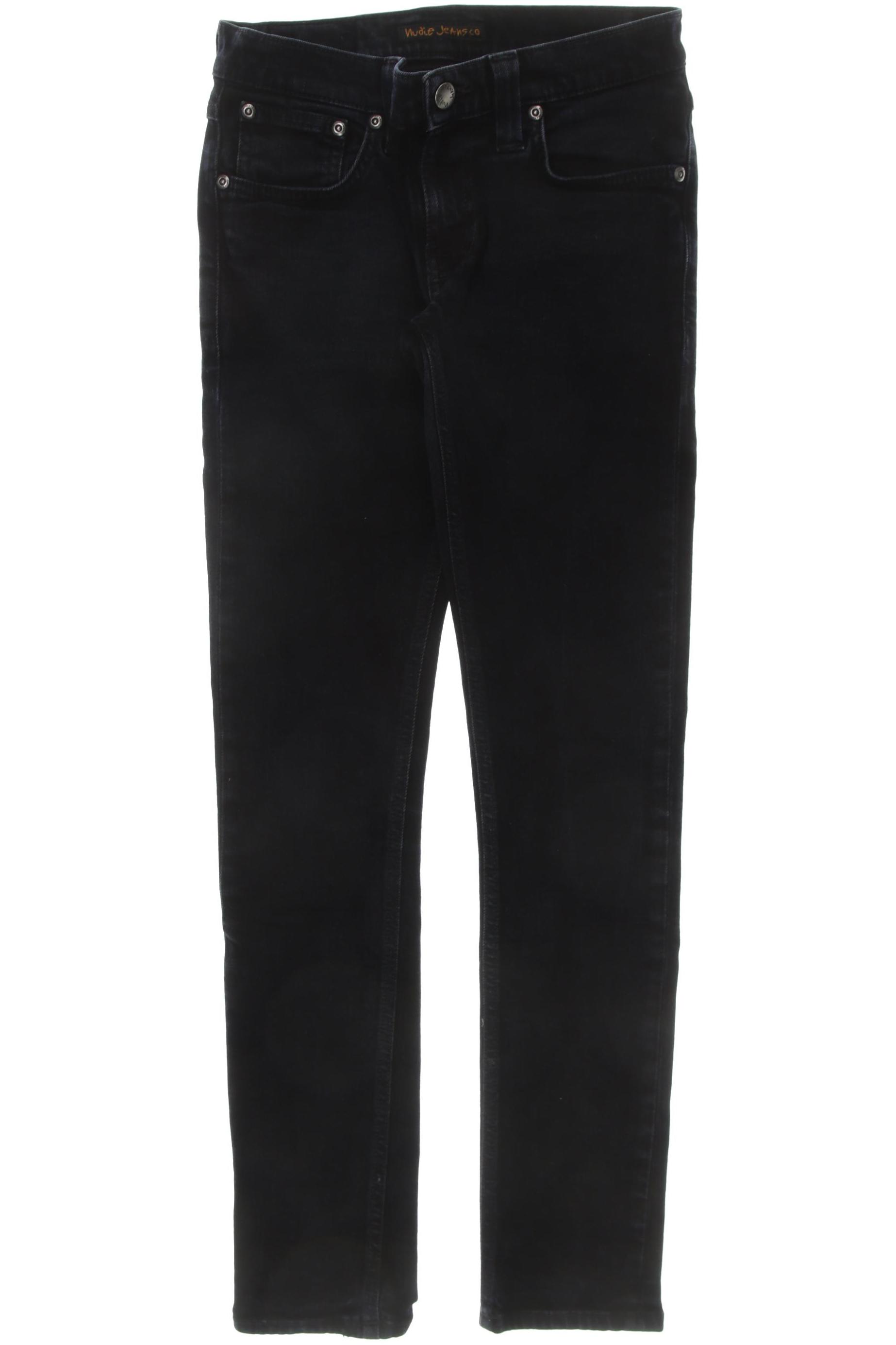 

Nudie Jeans Damen Jeans, schwarz, Gr. 26