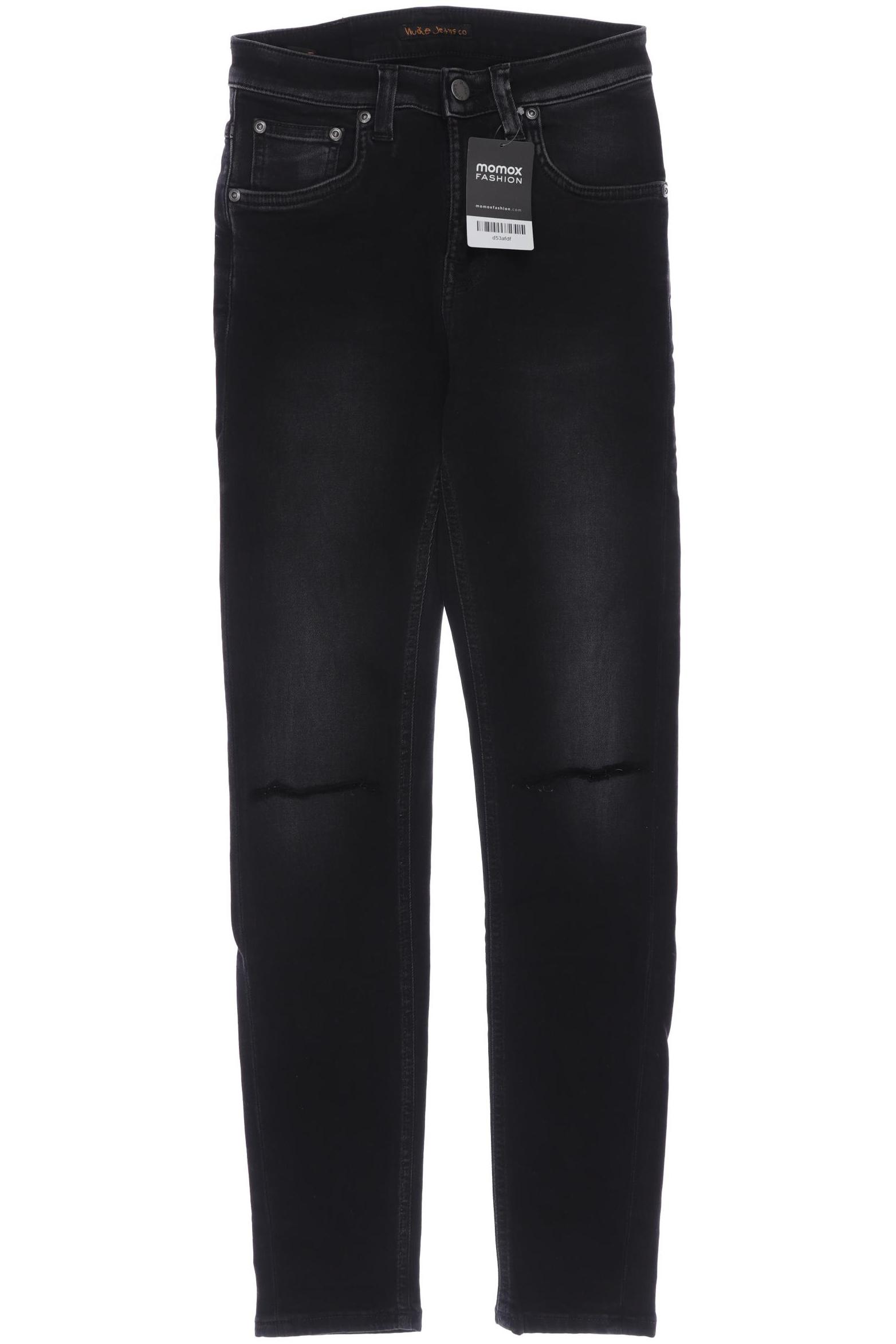 

Nudie Jeans Damen Jeans, schwarz