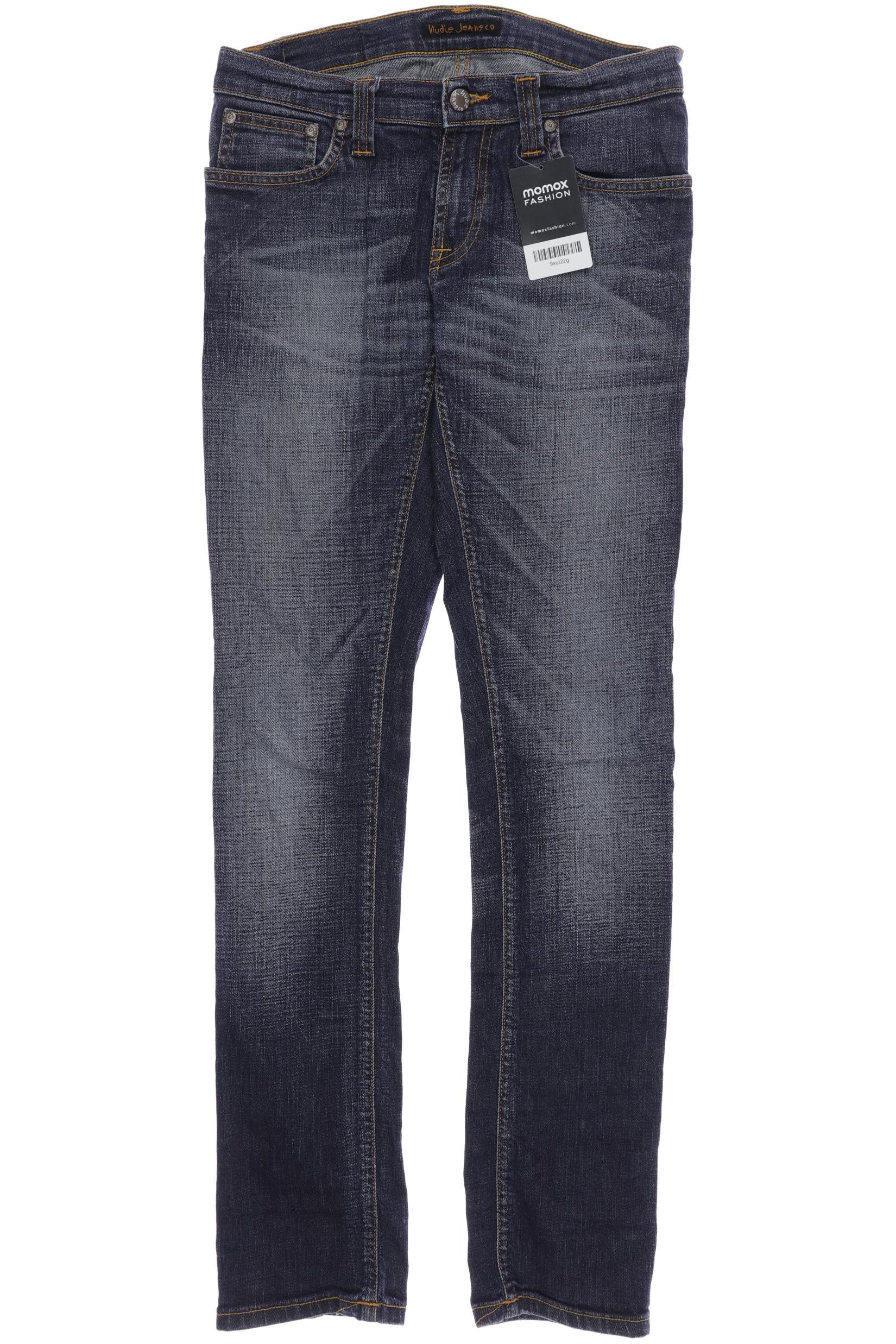 

Nudie Jeans Damen Jeans, marineblau, Gr. 27