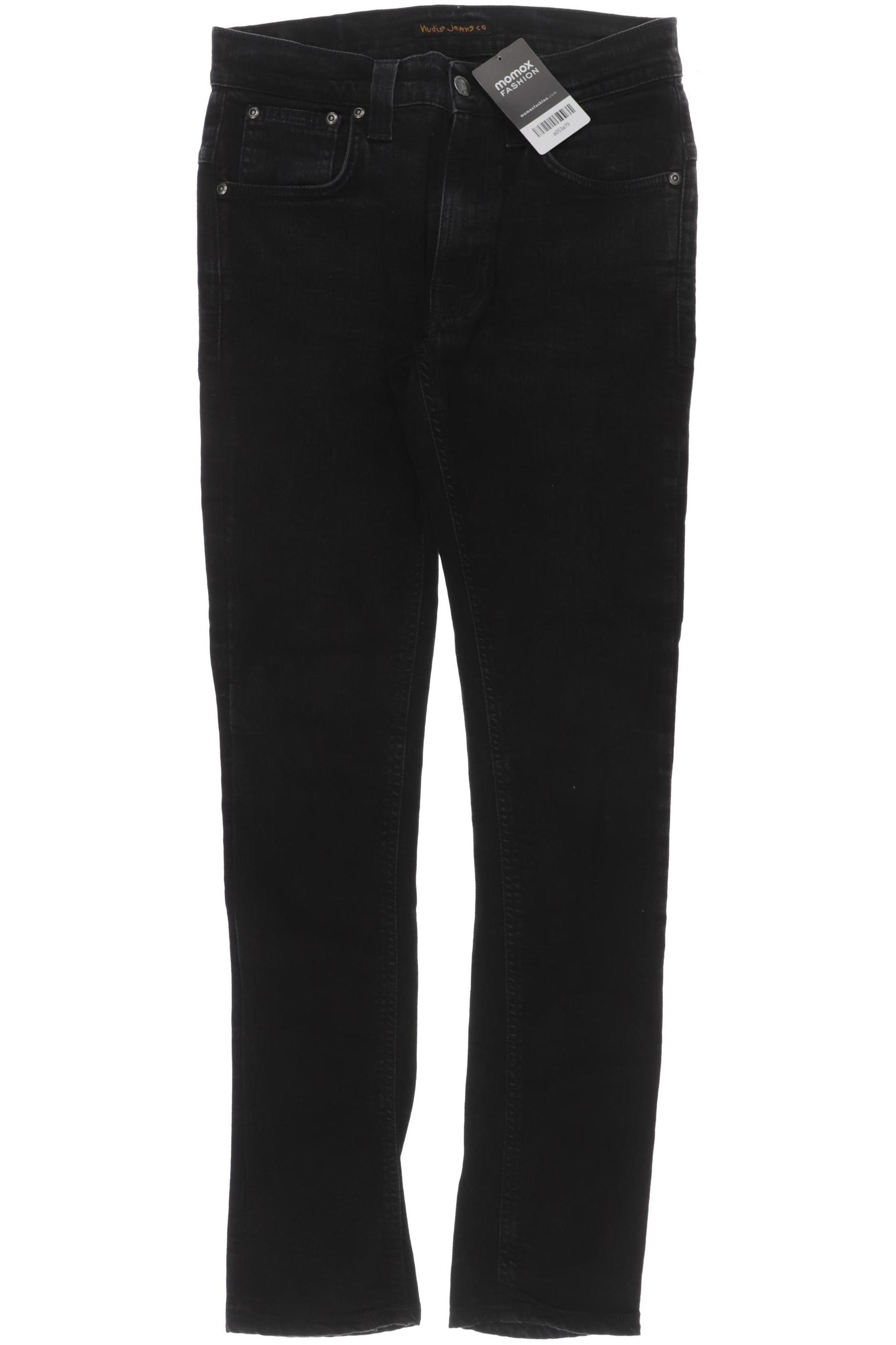 

Nudie Jeans Damen Jeans, schwarz, Gr. 30