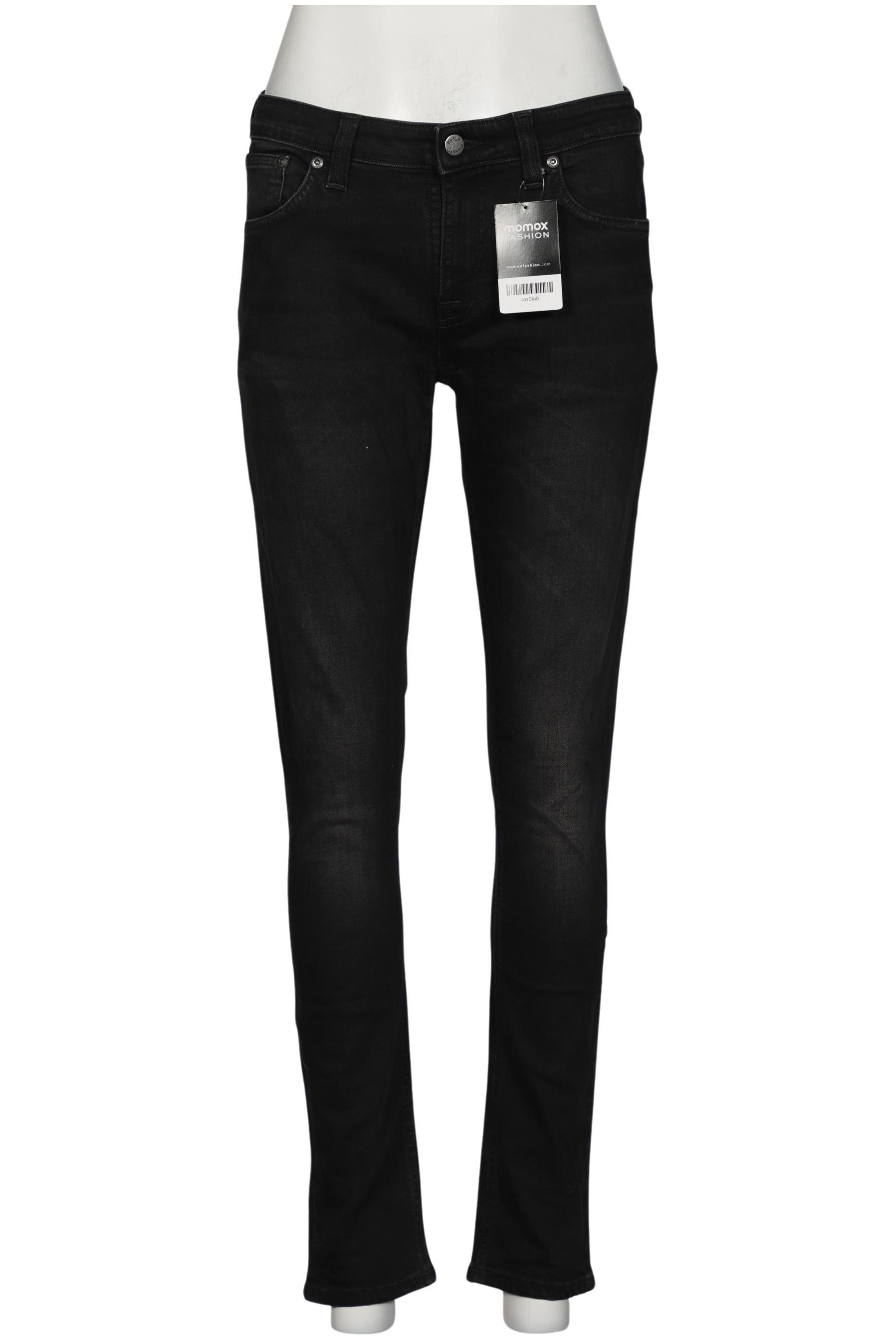 

Nudie Jeans Damen Jeans, schwarz, Gr. 30