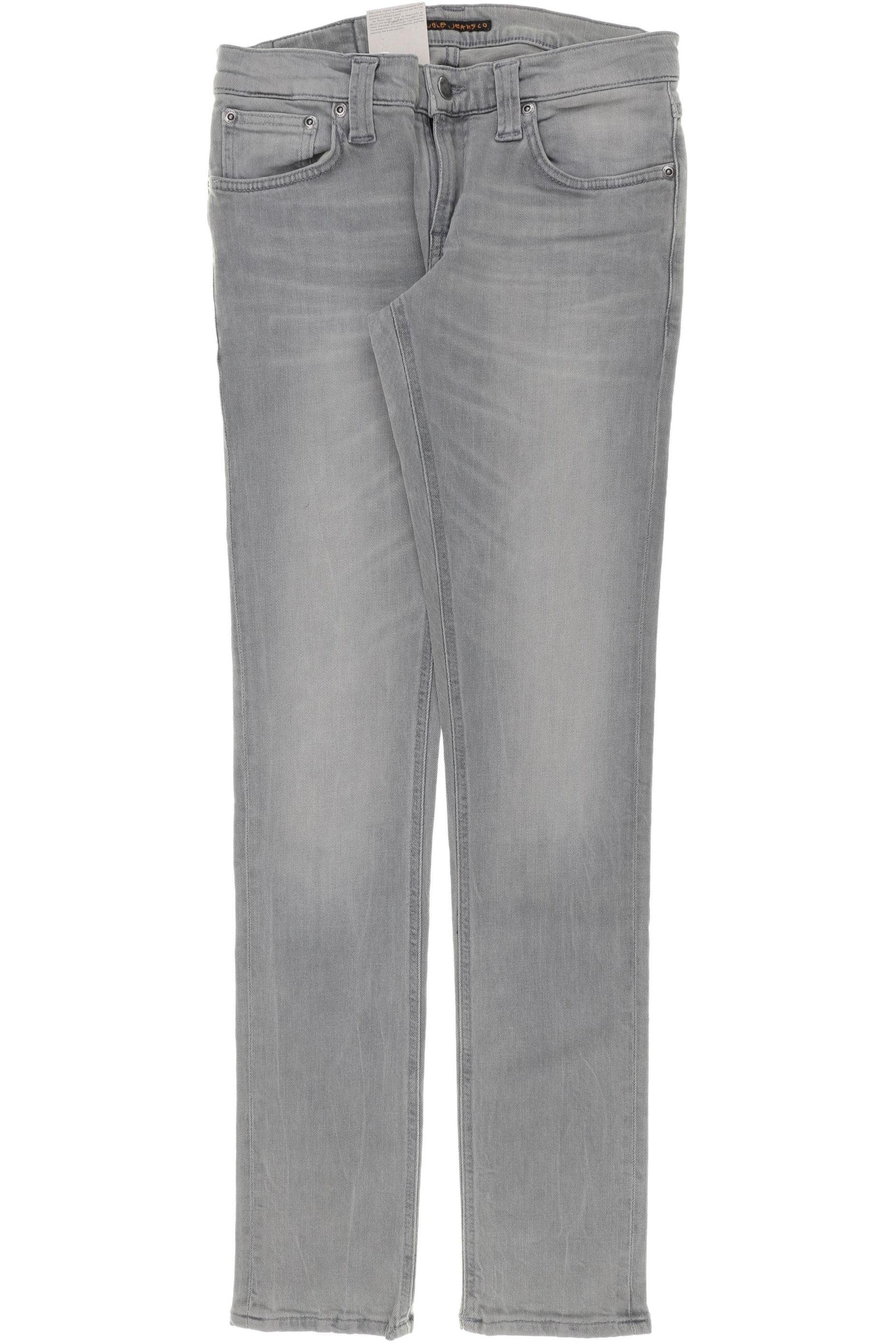 

Nudie Jeans Damen Jeans, grau, Gr. 27