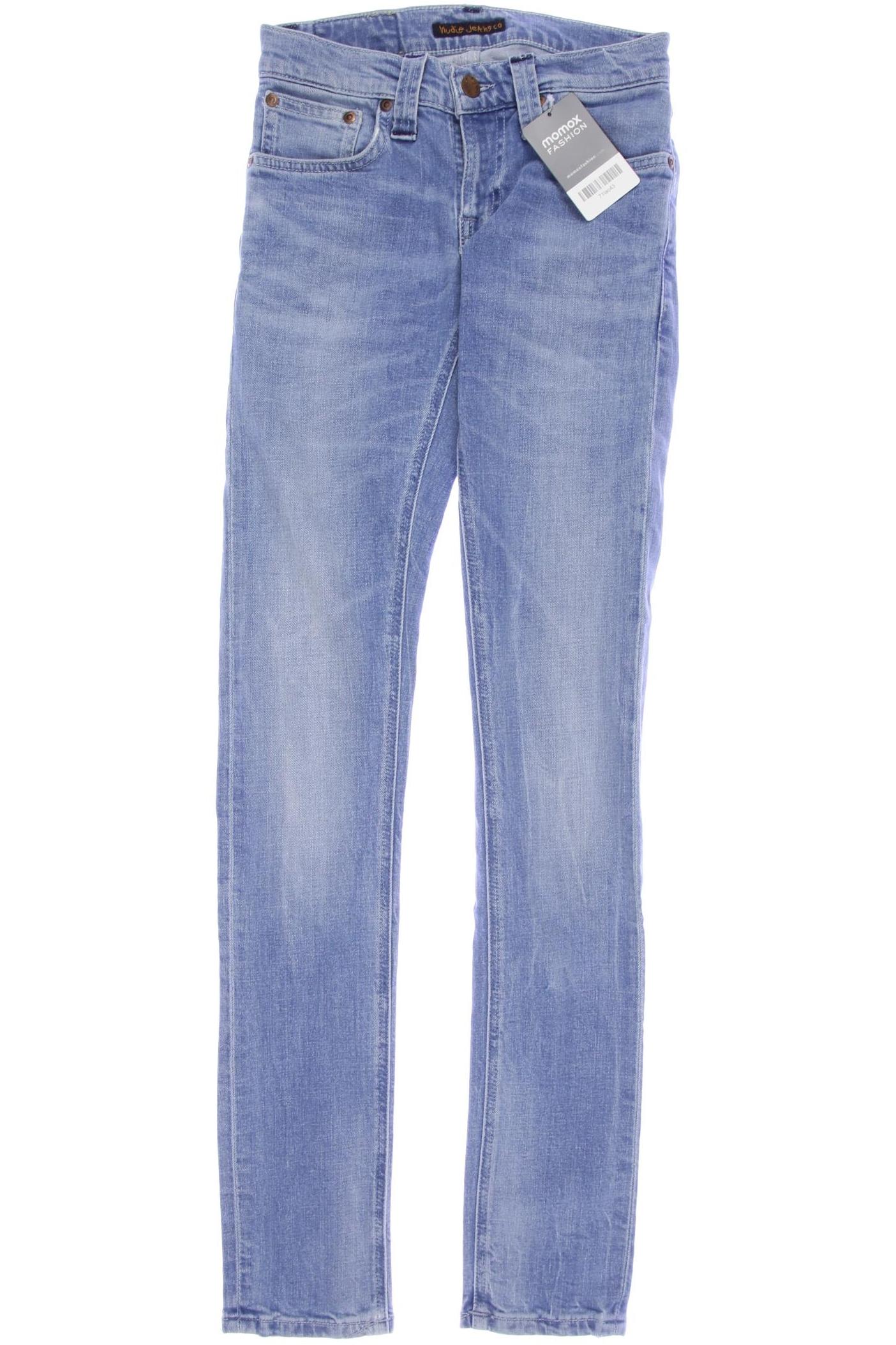 

Nudie Jeans Damen Jeans, blau, Gr. 24