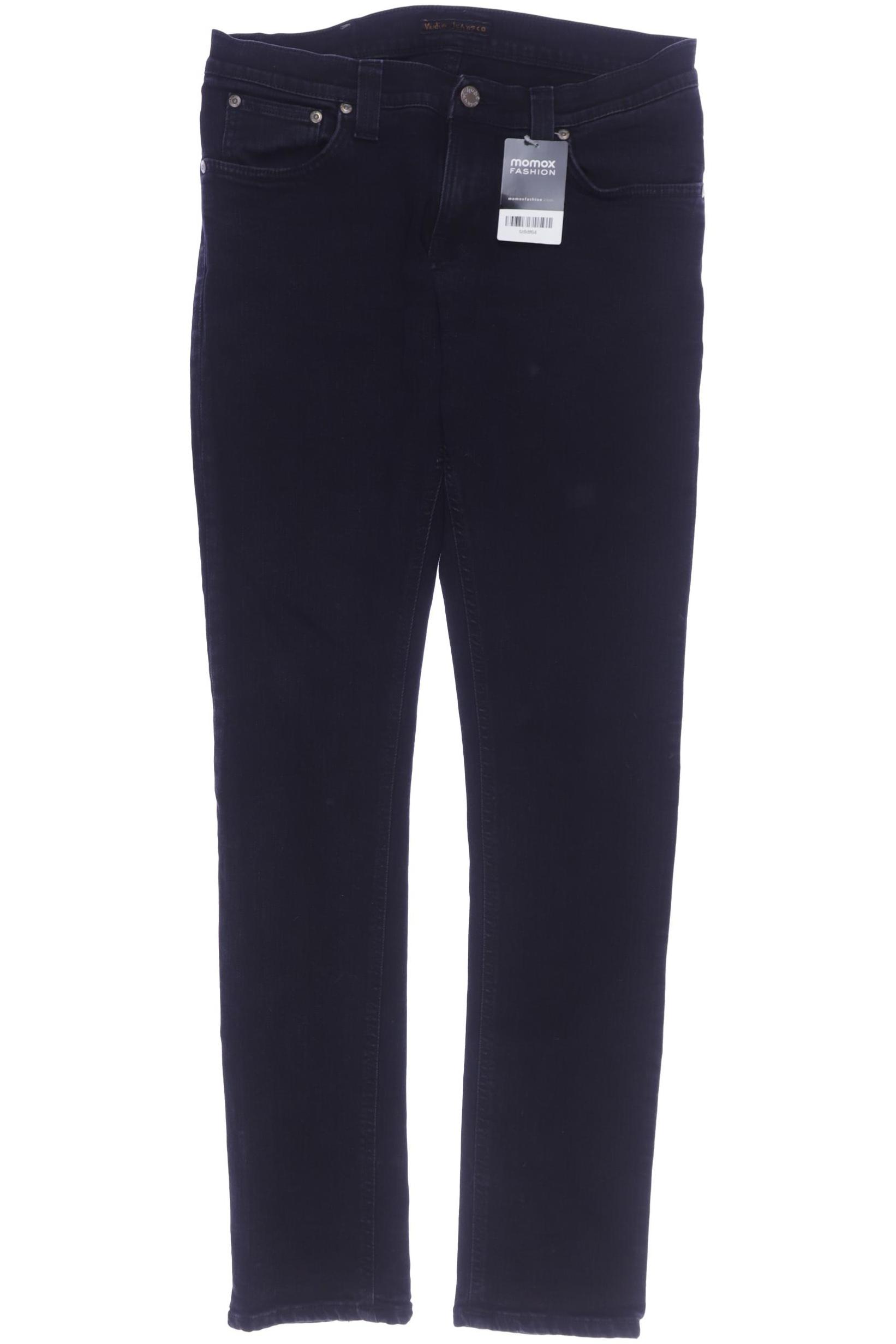 

Nudie Jeans Damen Jeans, schwarz, Gr. 30
