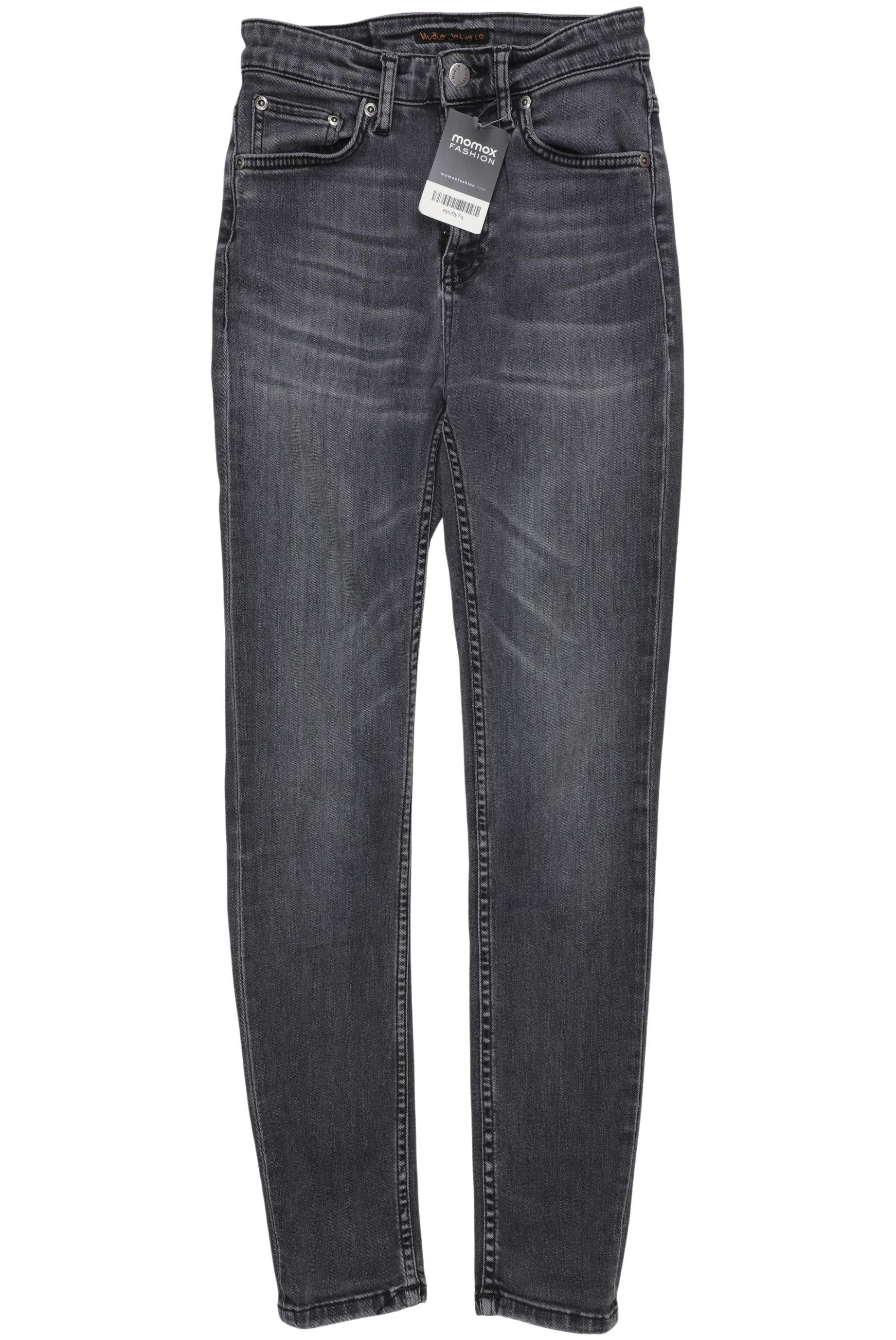 

Nudie Jeans Damen Jeans, grau, Gr. 27