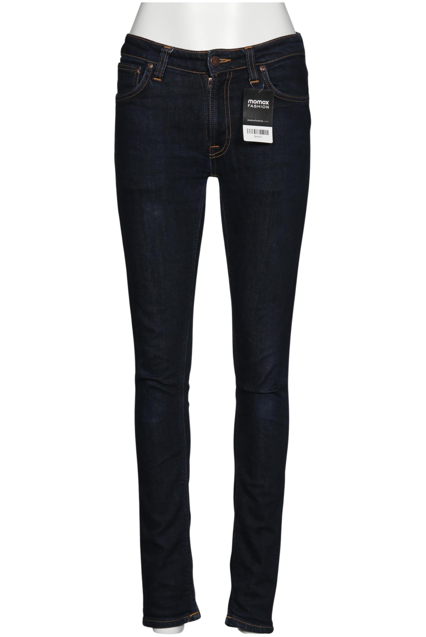 

Nudie Jeans Damen Jeans, marineblau, Gr. 28