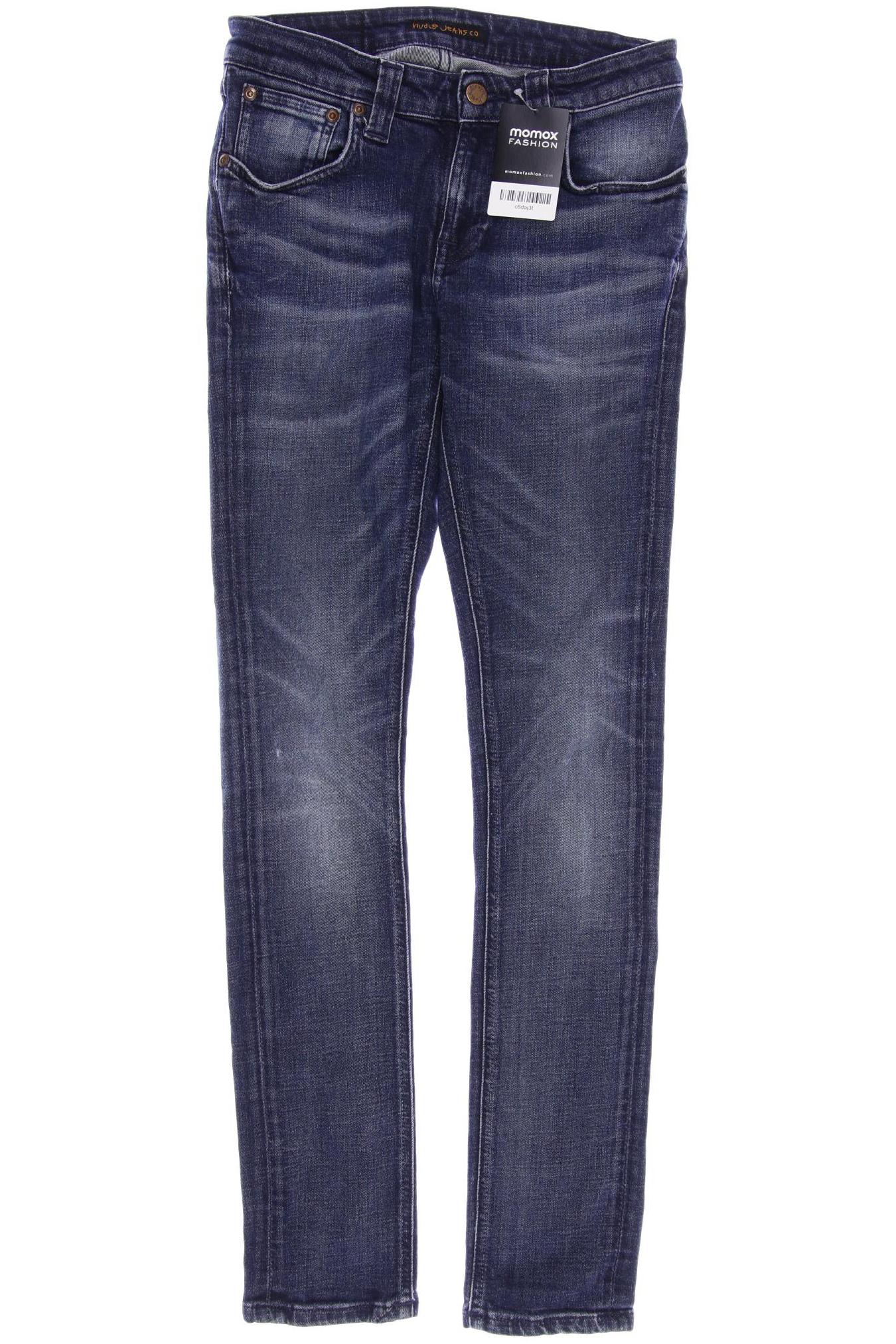 

Nudie Jeans Damen Jeans, marineblau, Gr. 26