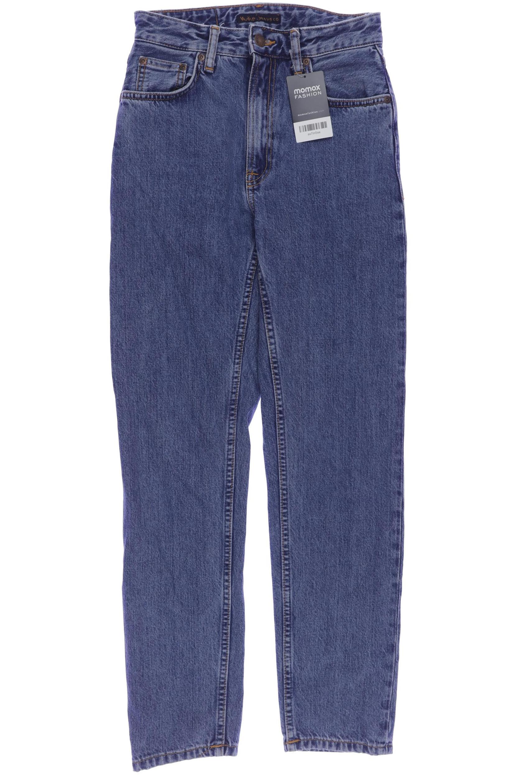 

Nudie Jeans Damen Jeans, blau, Gr. 26