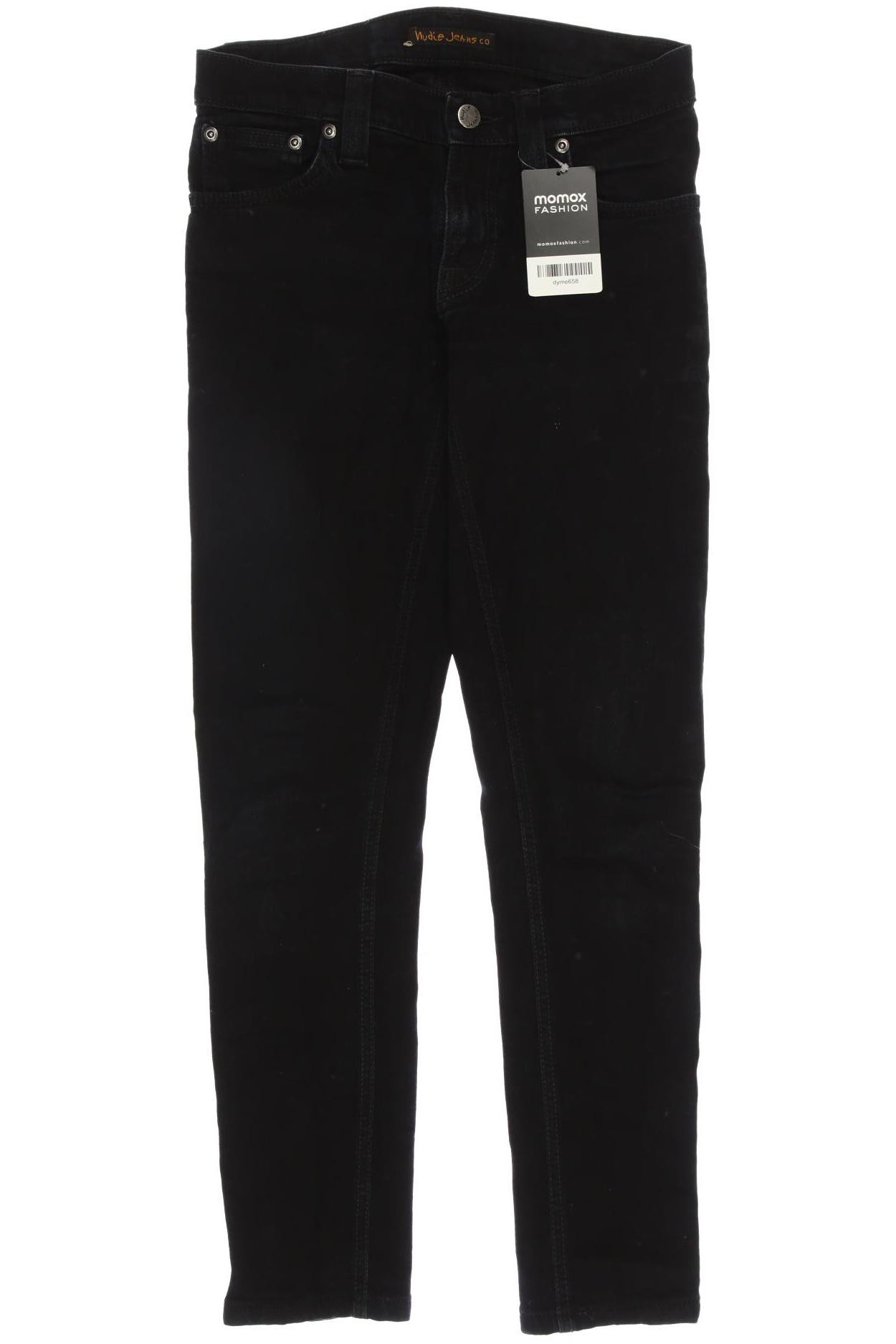 

Nudie Jeans Damen Jeans, schwarz, Gr. 25