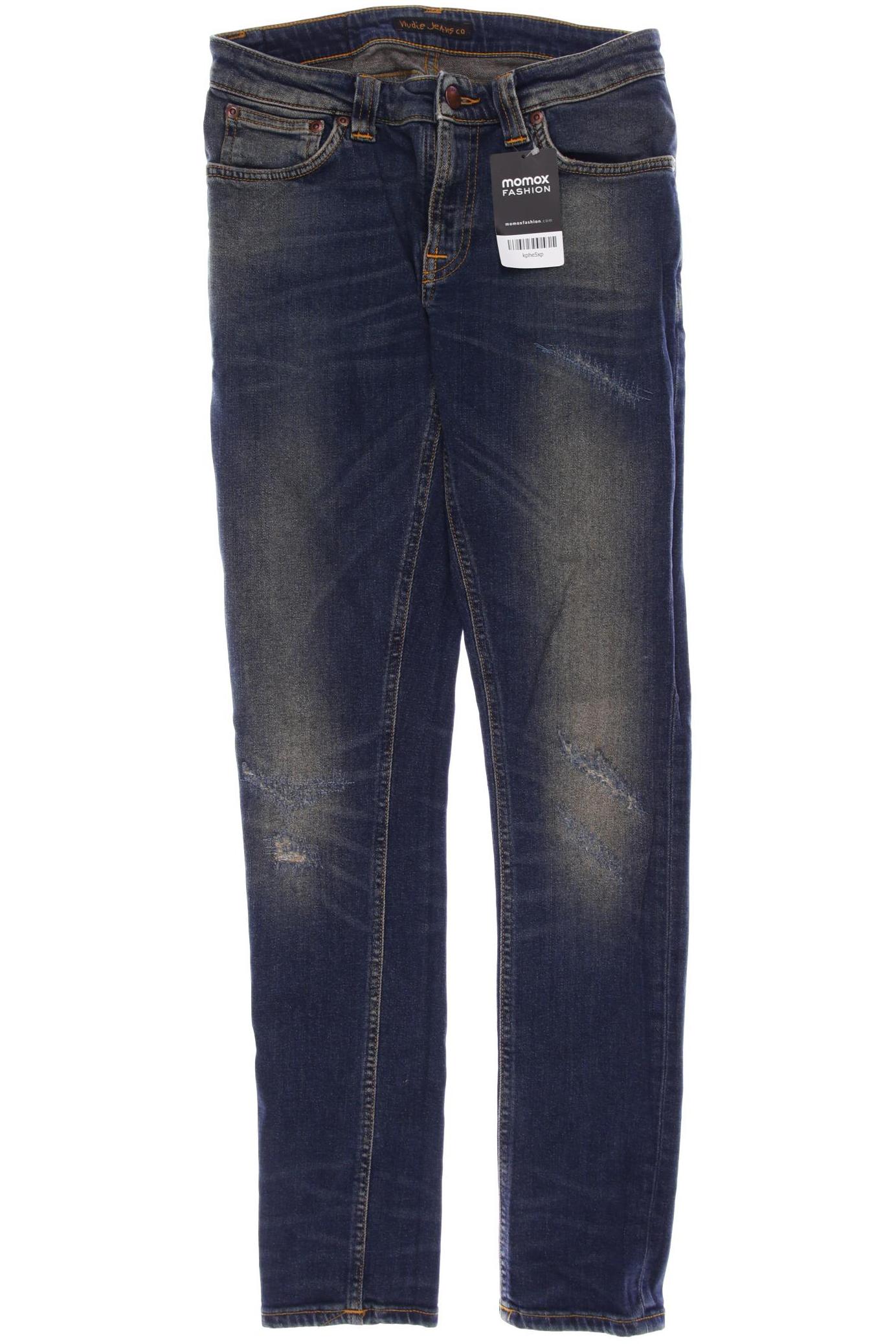 

Nudie Jeans Damen Jeans, marineblau, Gr. 28