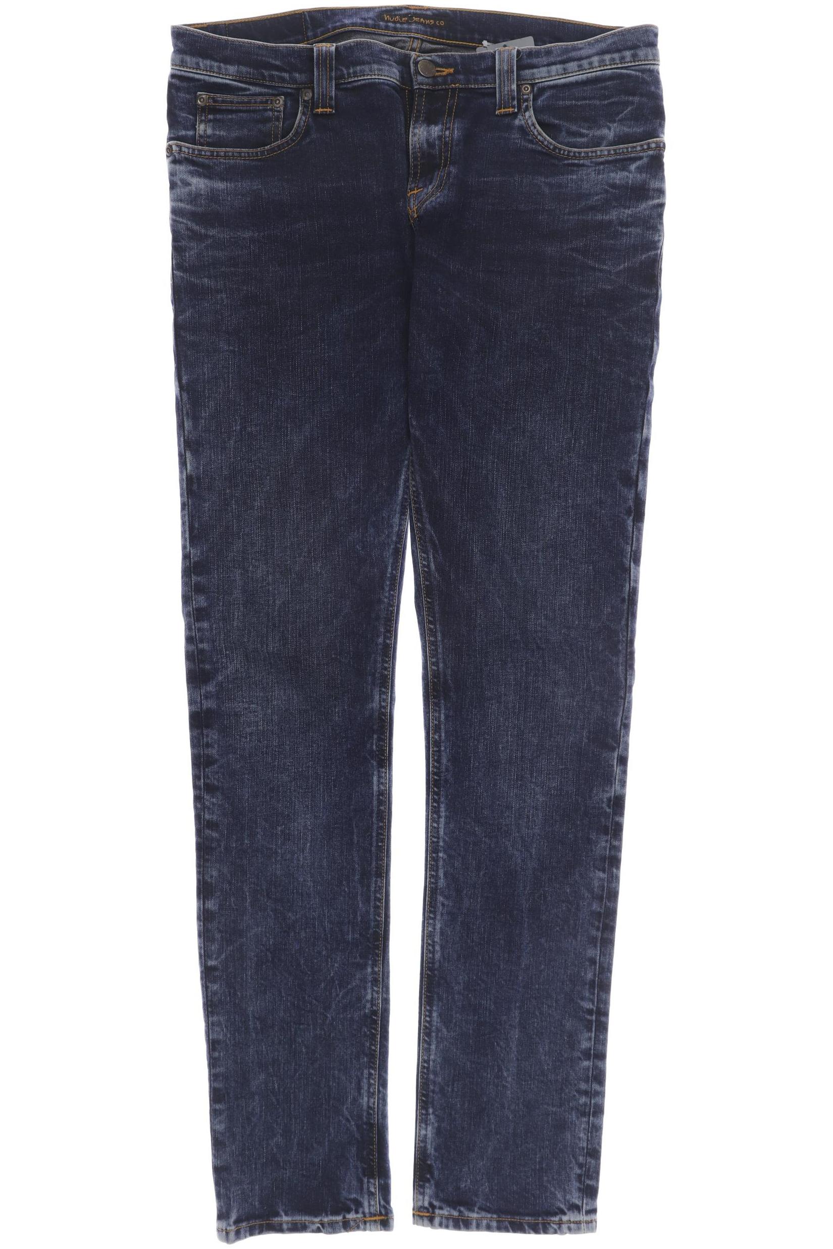 

Nudie Jeans Damen Jeans, marineblau