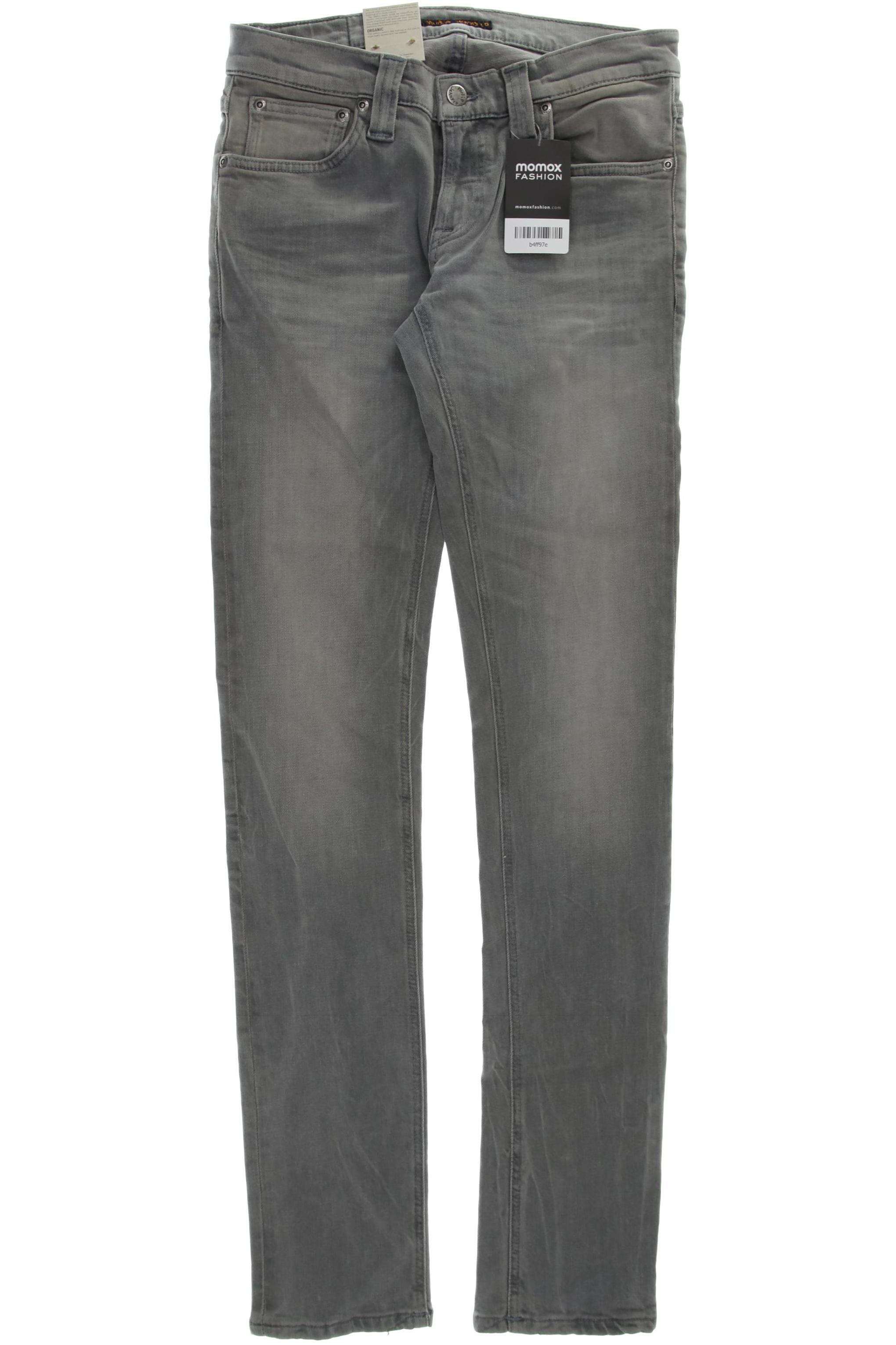 

Nudie Jeans Damen Jeans, grau, Gr. 28