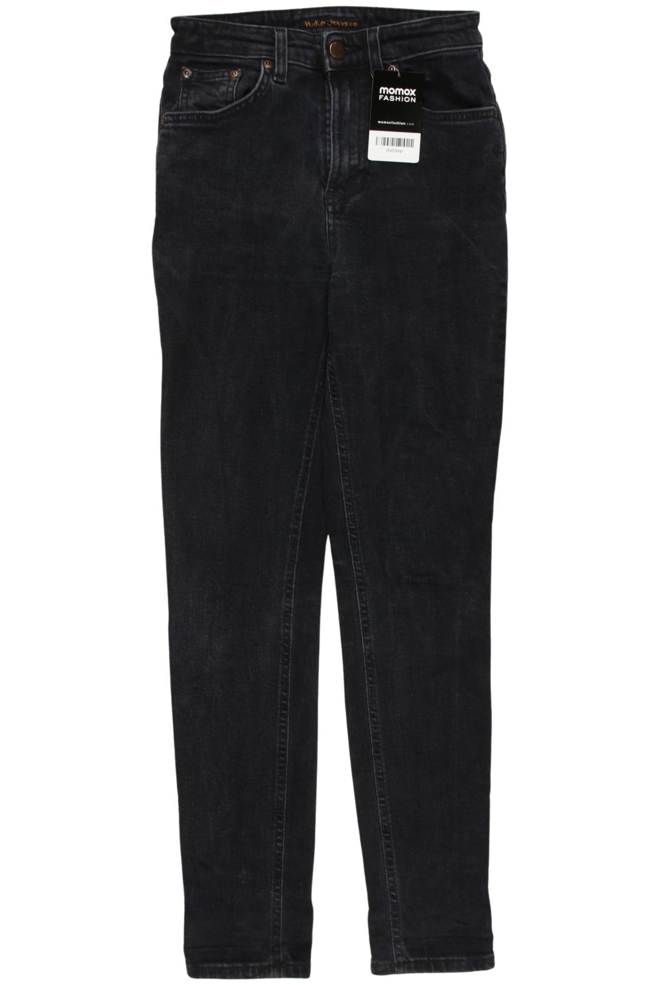 

Nudie Jeans Damen Jeans, schwarz, Gr. 26