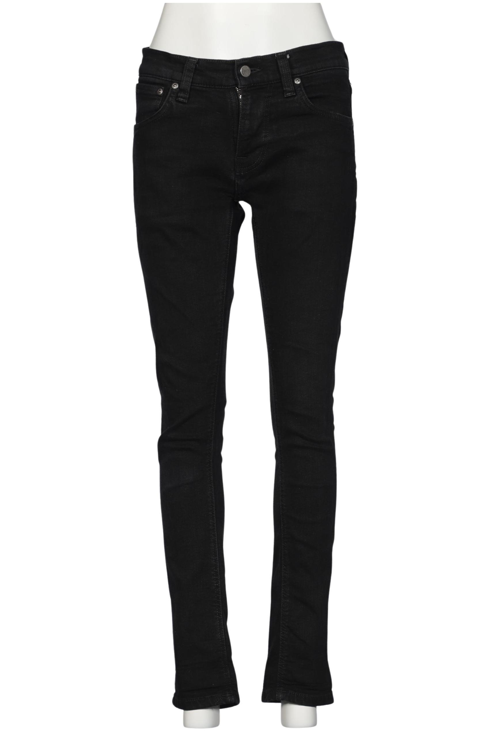 

Nudie Jeans Damen Jeans, schwarz, Gr. 28