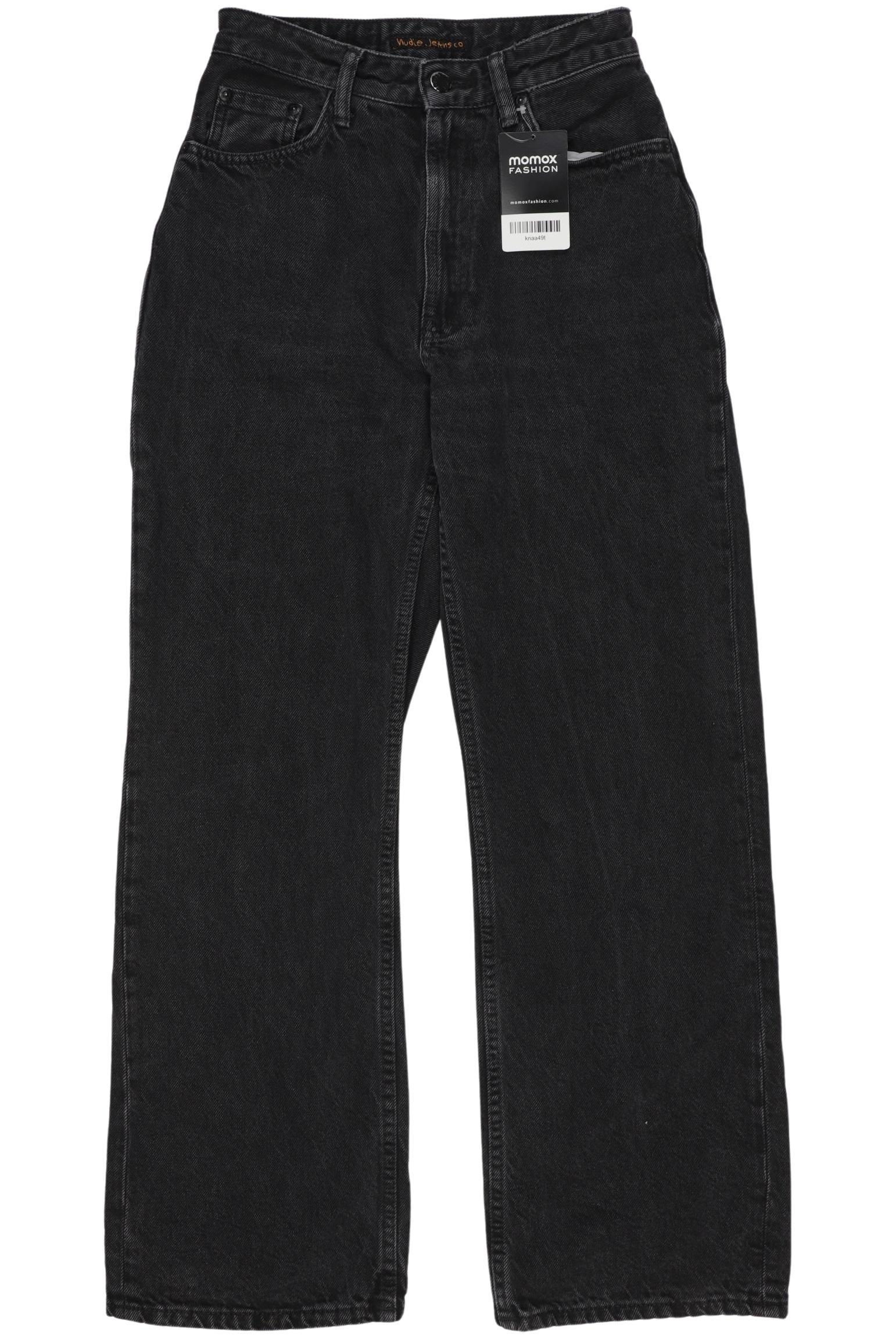 

Nudie Jeans Damen Jeans, schwarz, Gr. 25