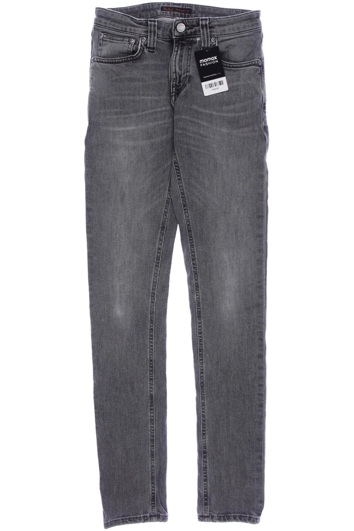 

Nudie Jeans Damen Jeans, grau, Gr. 26
