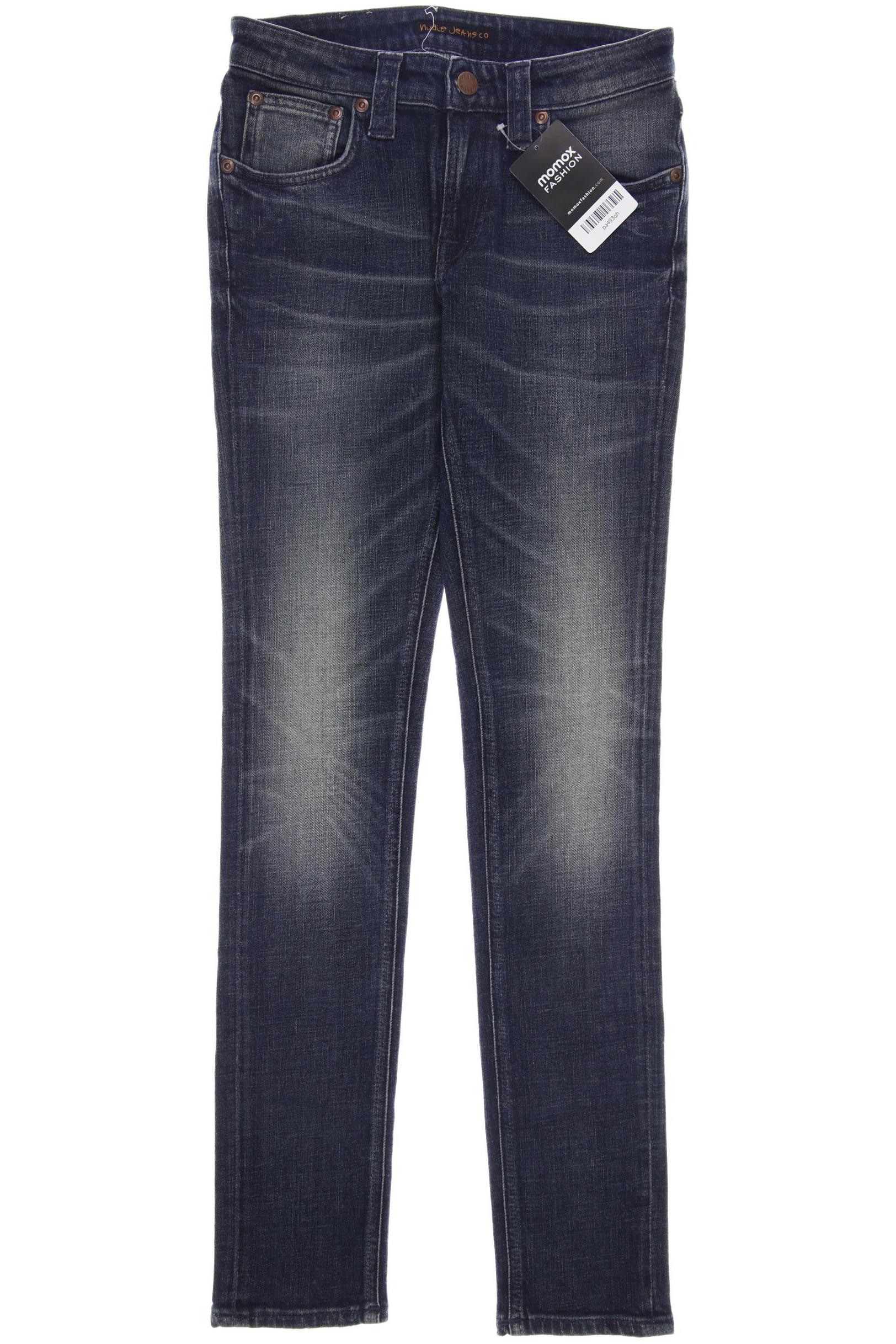 

Nudie Jeans Damen Jeans, blau, Gr. 26