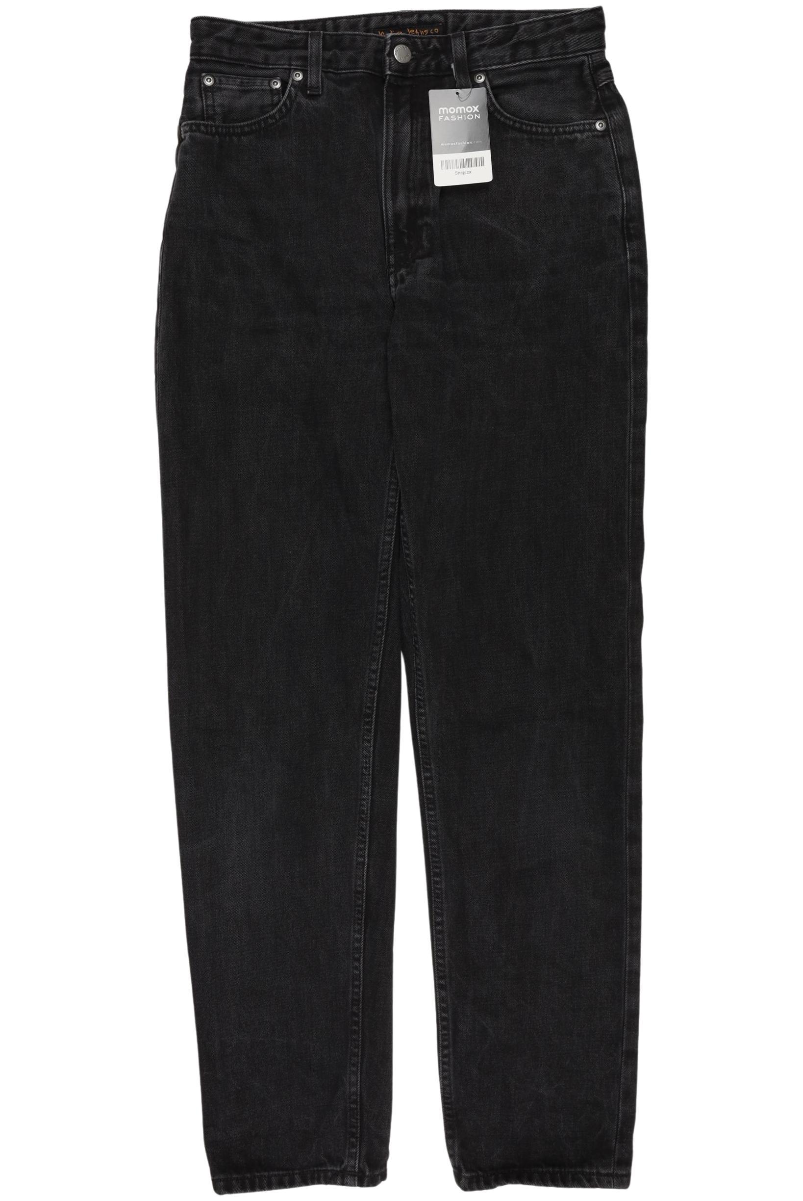

Nudie Jeans Damen Jeans, schwarz, Gr. 28
