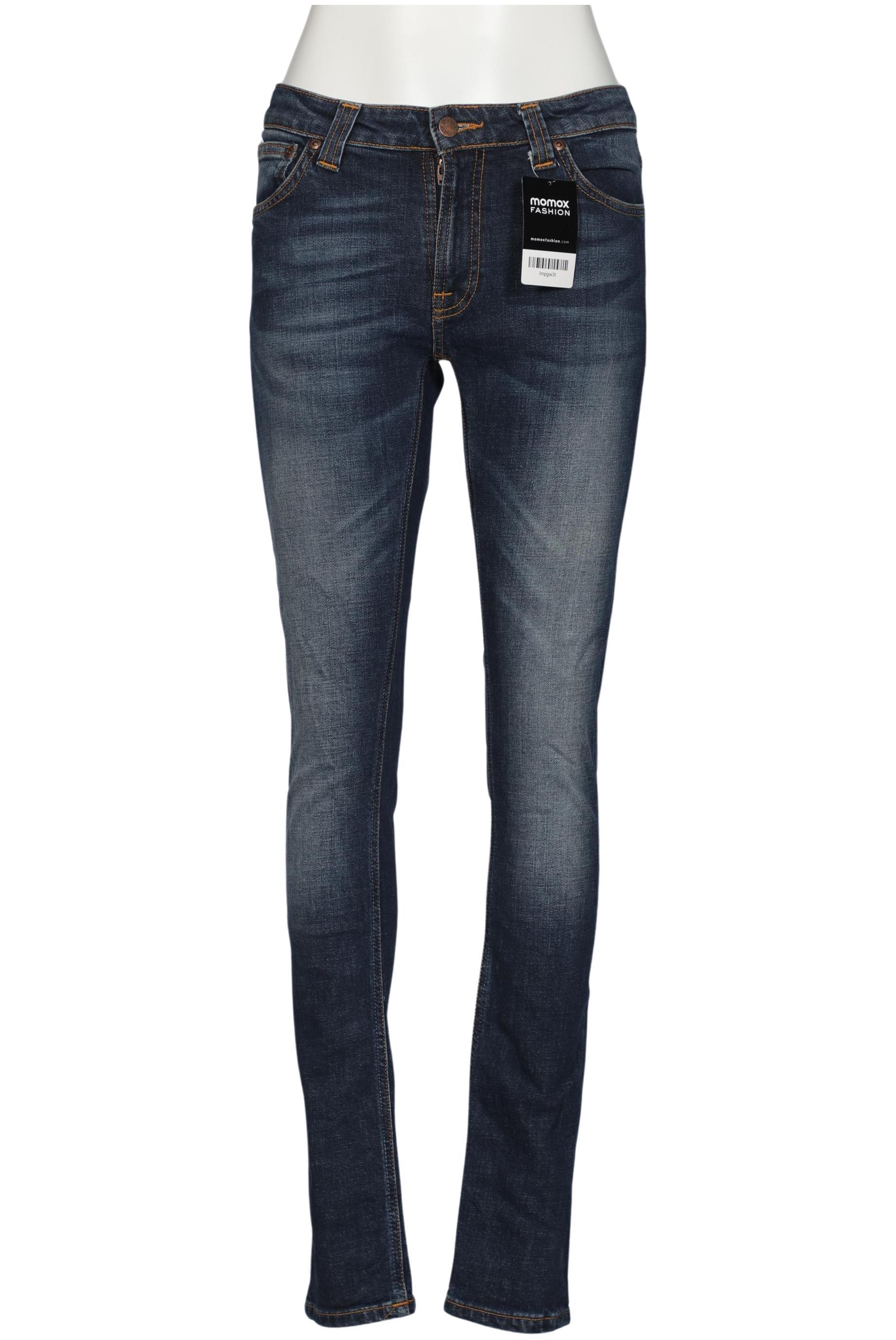 

Nudie Jeans Damen Jeans, blau, Gr. 28