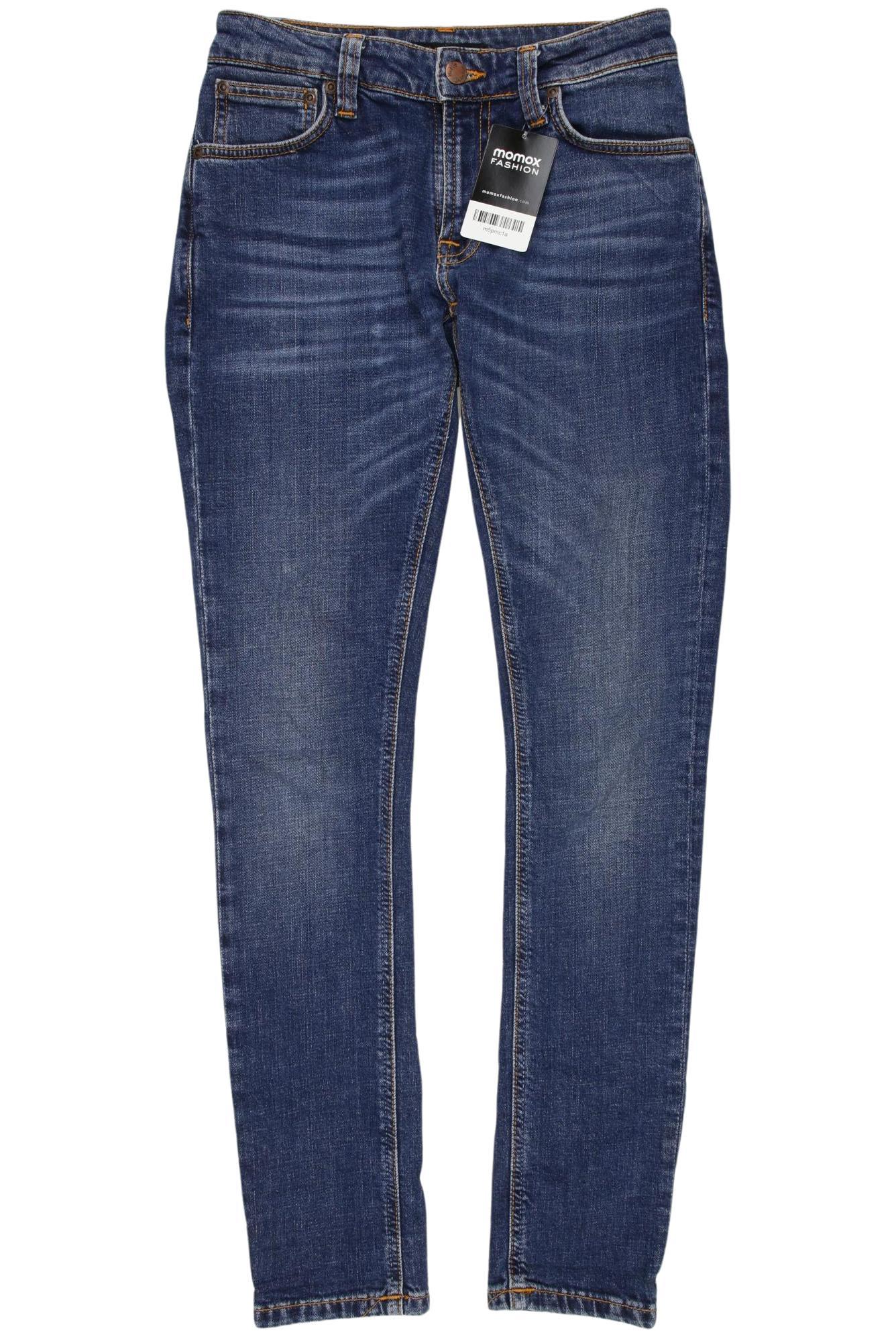 

Nudie Jeans Damen Jeans, marineblau, Gr. 26