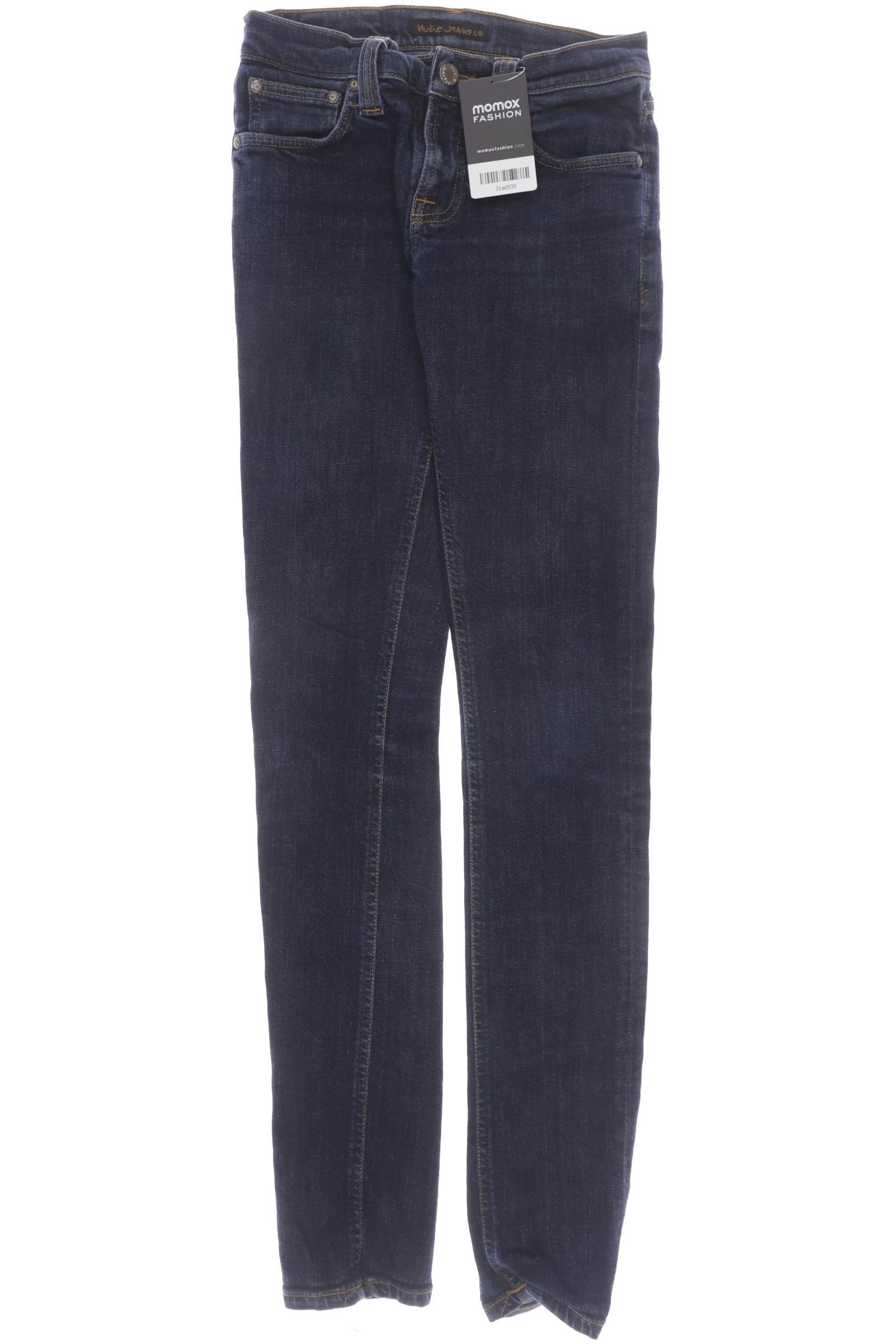 

Nudie Jeans Damen Jeans, marineblau, Gr. 25