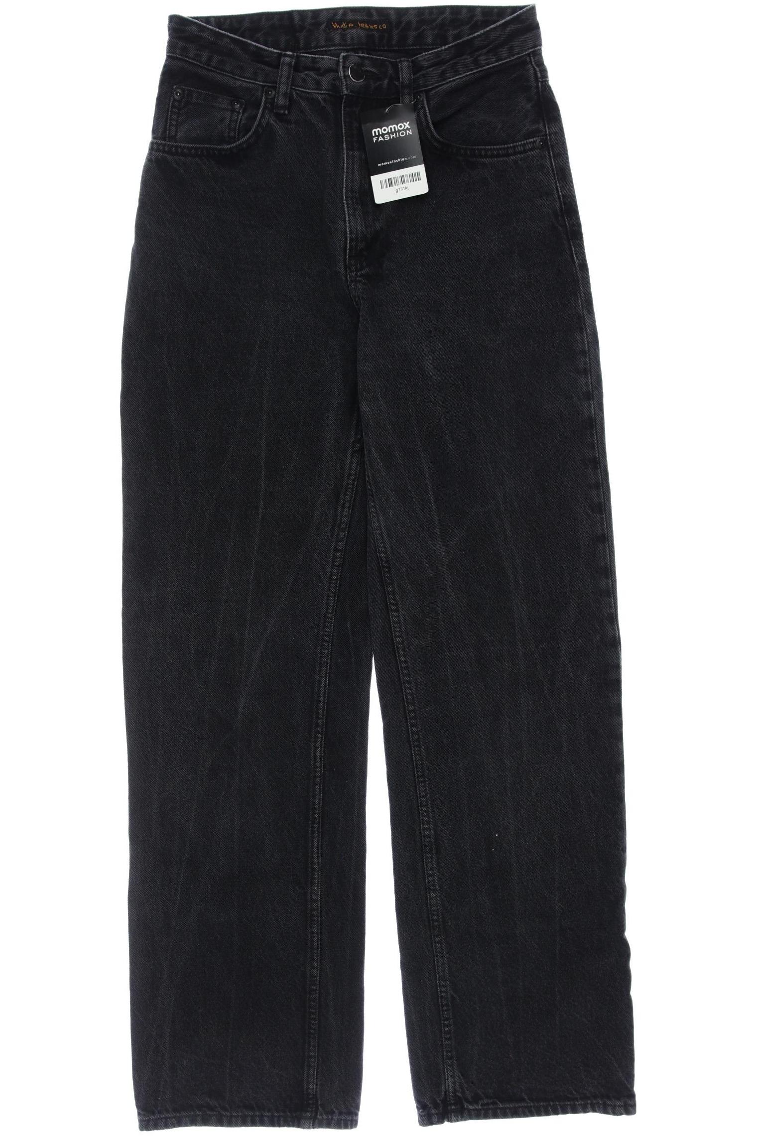 

Nudie Jeans Damen Jeans, grau, Gr. 26