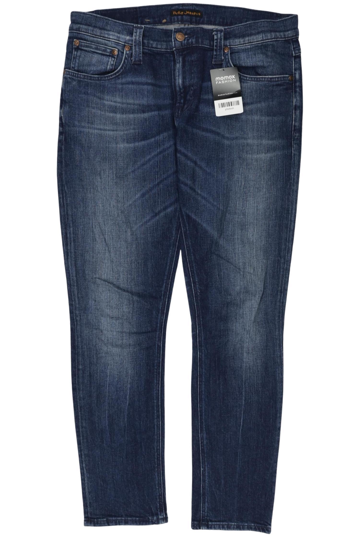 

Nudie Jeans Damen Jeans, marineblau, Gr. 33