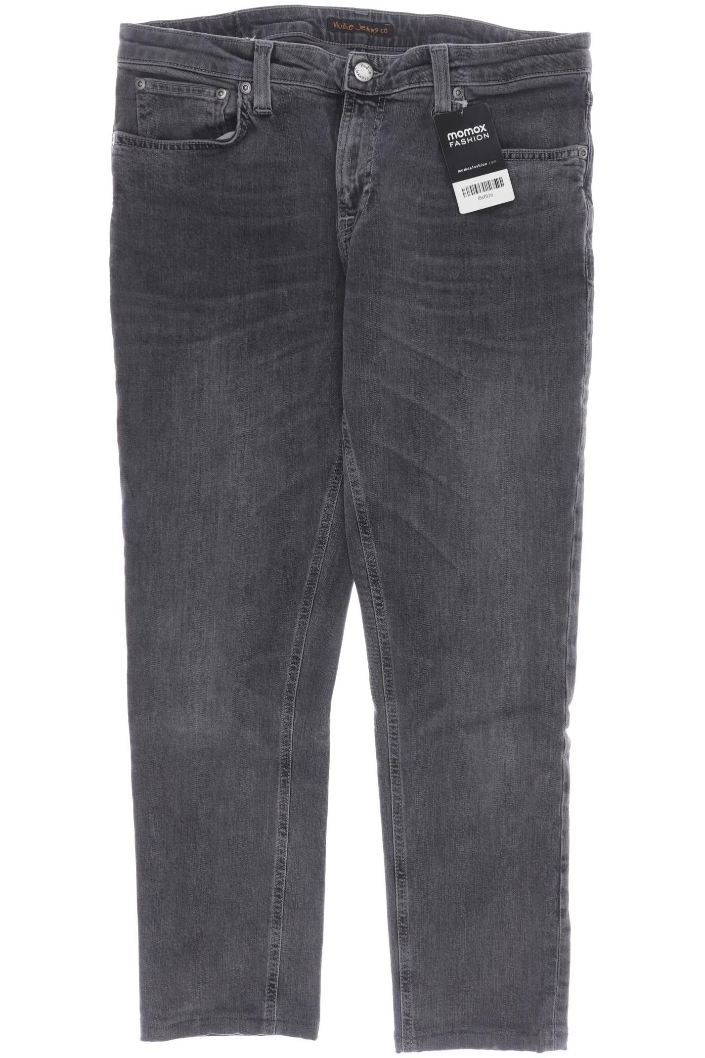 

Nudie Jeans Damen Jeans, grau, Gr. 33