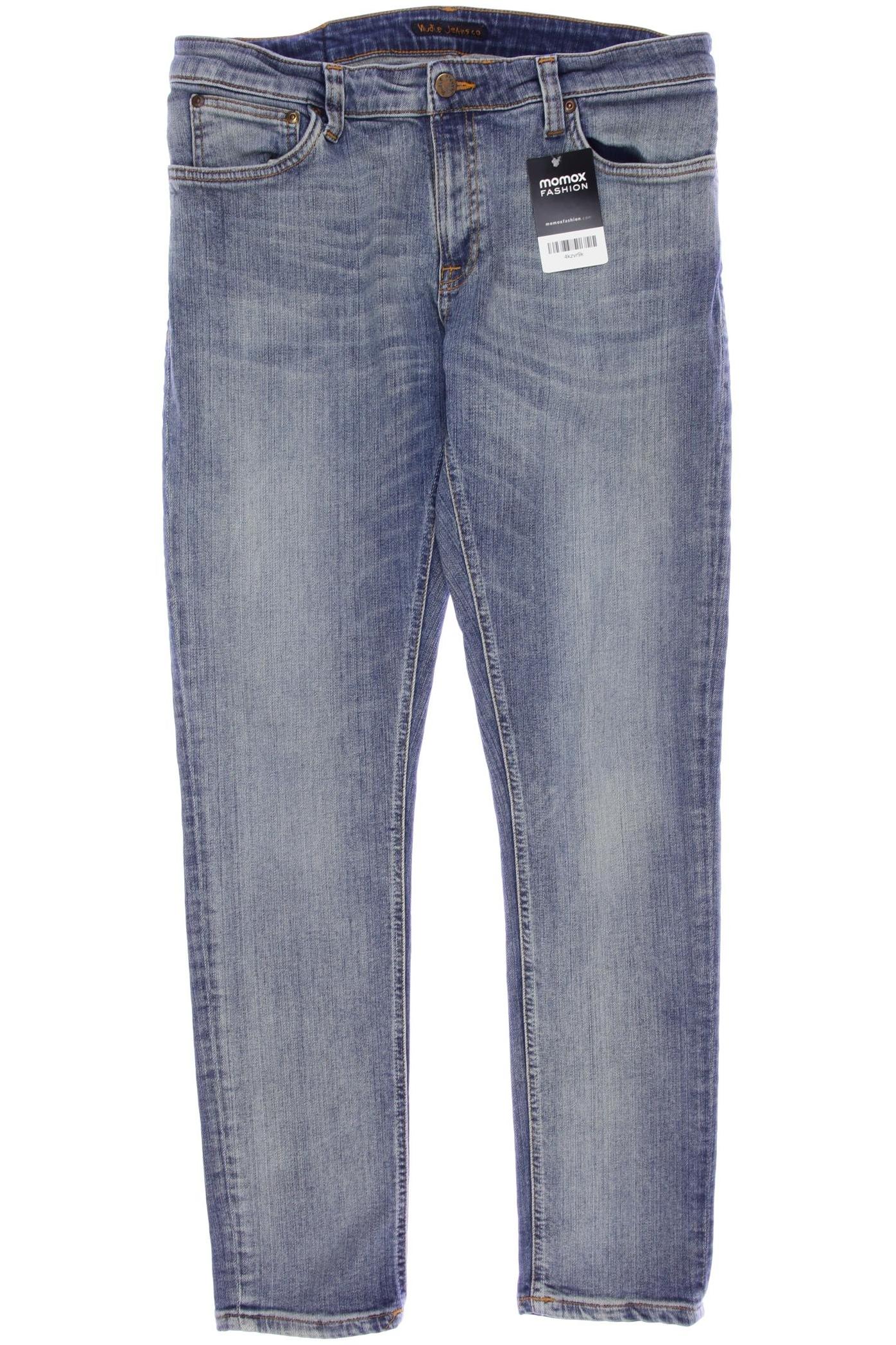 

Nudie Jeans Damen Jeans, blau, Gr. 33