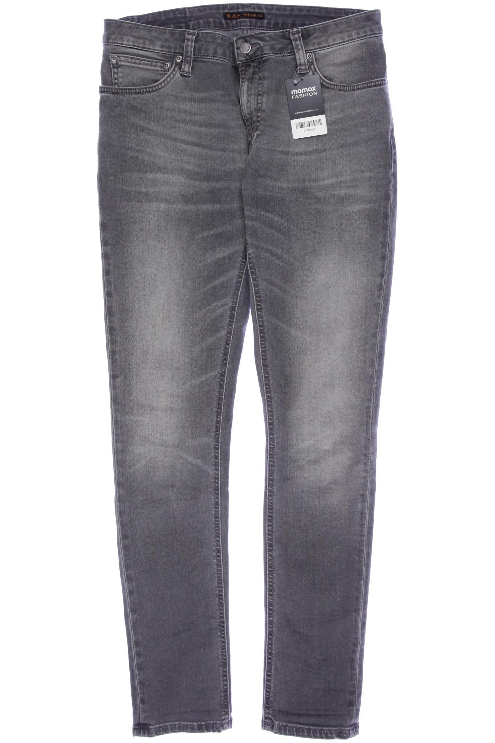 

Nudie Jeans Damen Jeans, grau, Gr. 32