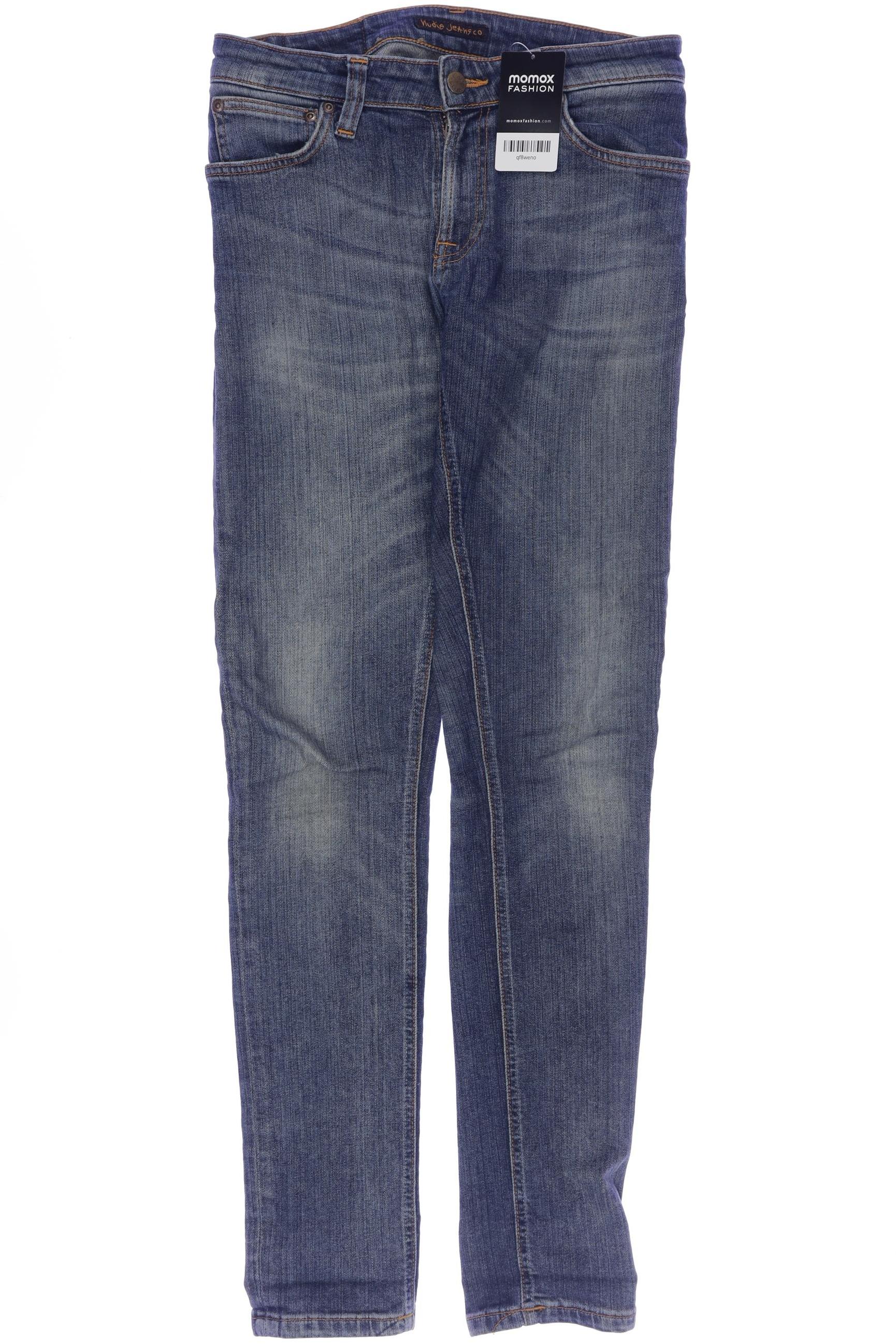 

Nudie Jeans Damen Jeans, marineblau, Gr. 28
